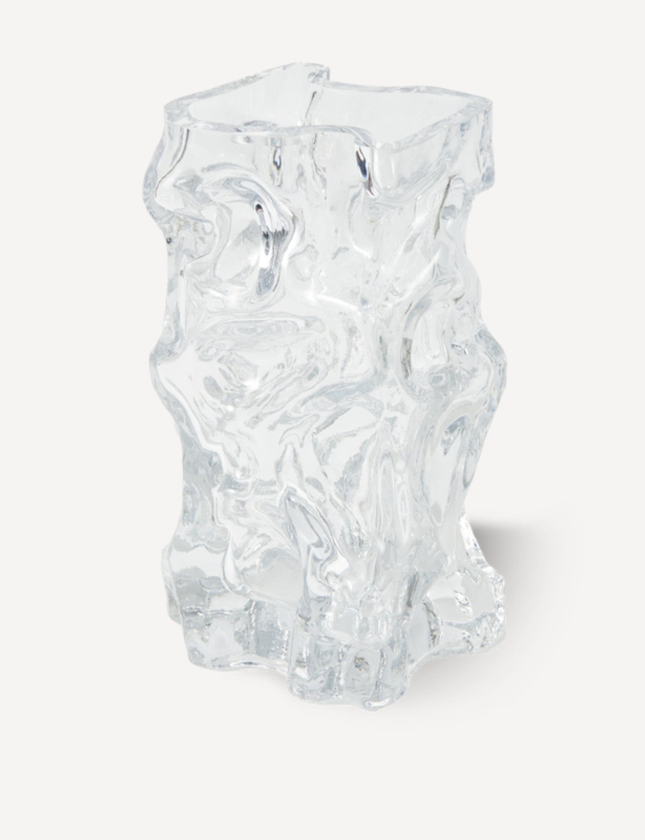 Vase en verre, Ice