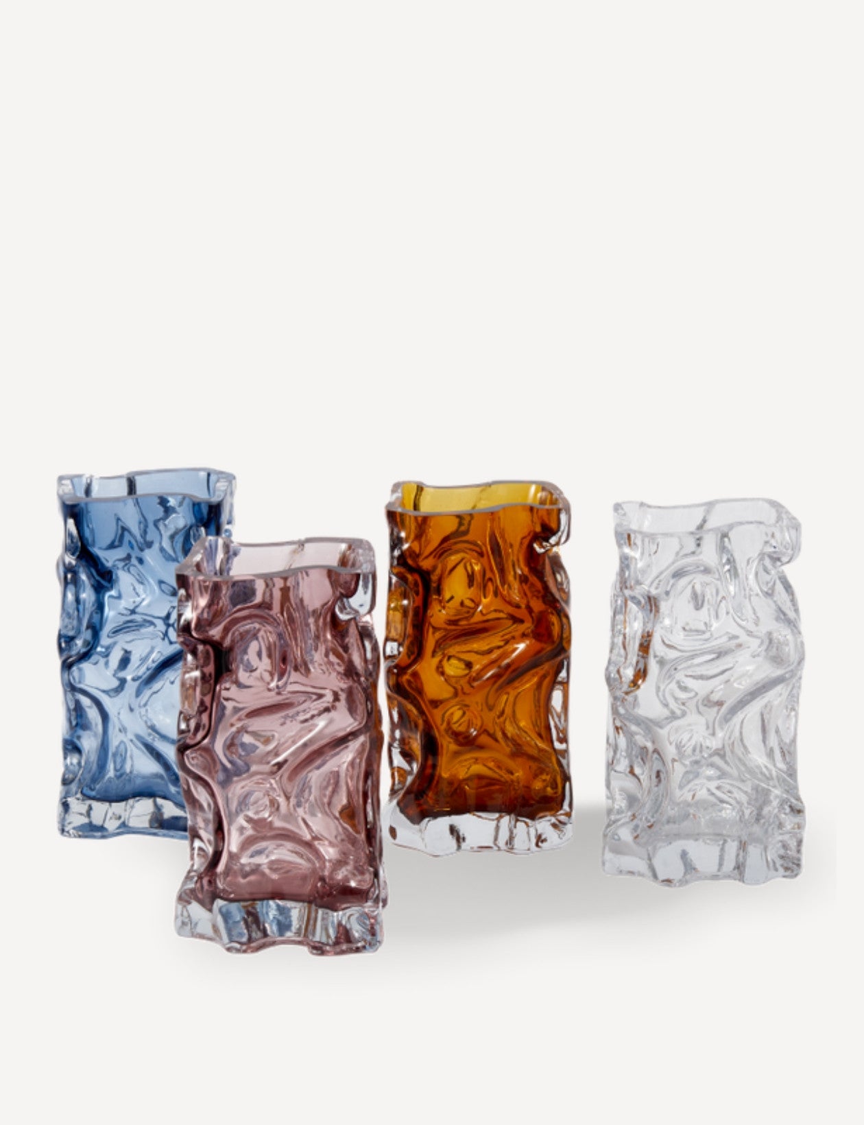 Vase en verre, Ice