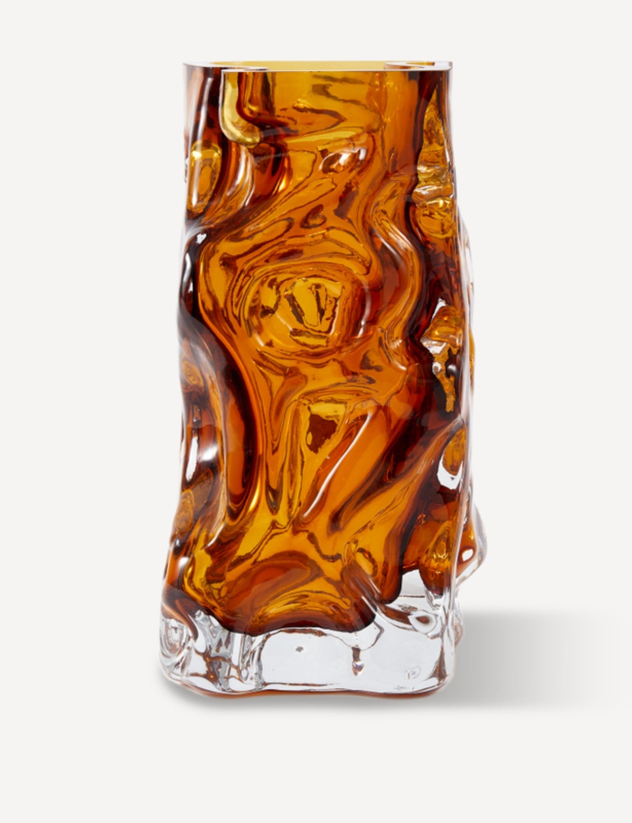 Vase en verre, Ice
