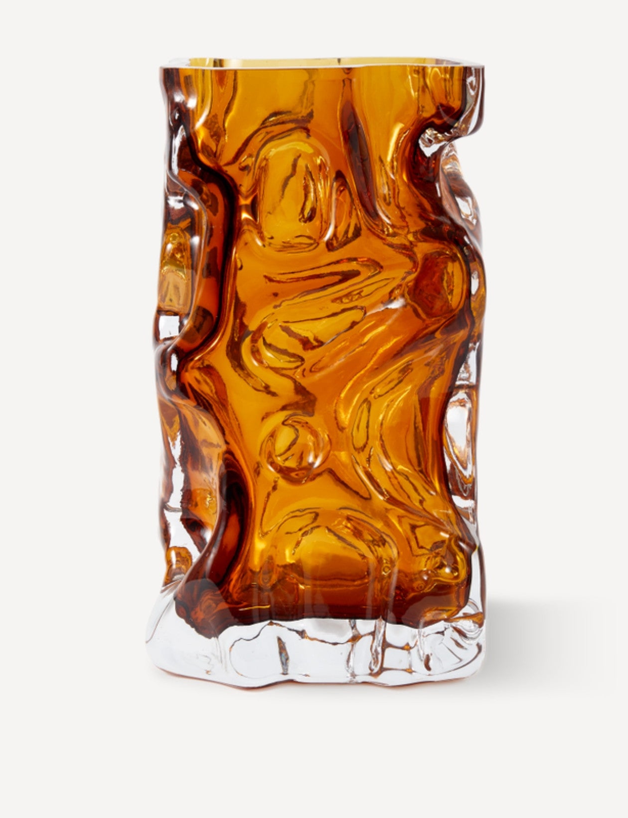 Vase en verre, Ice