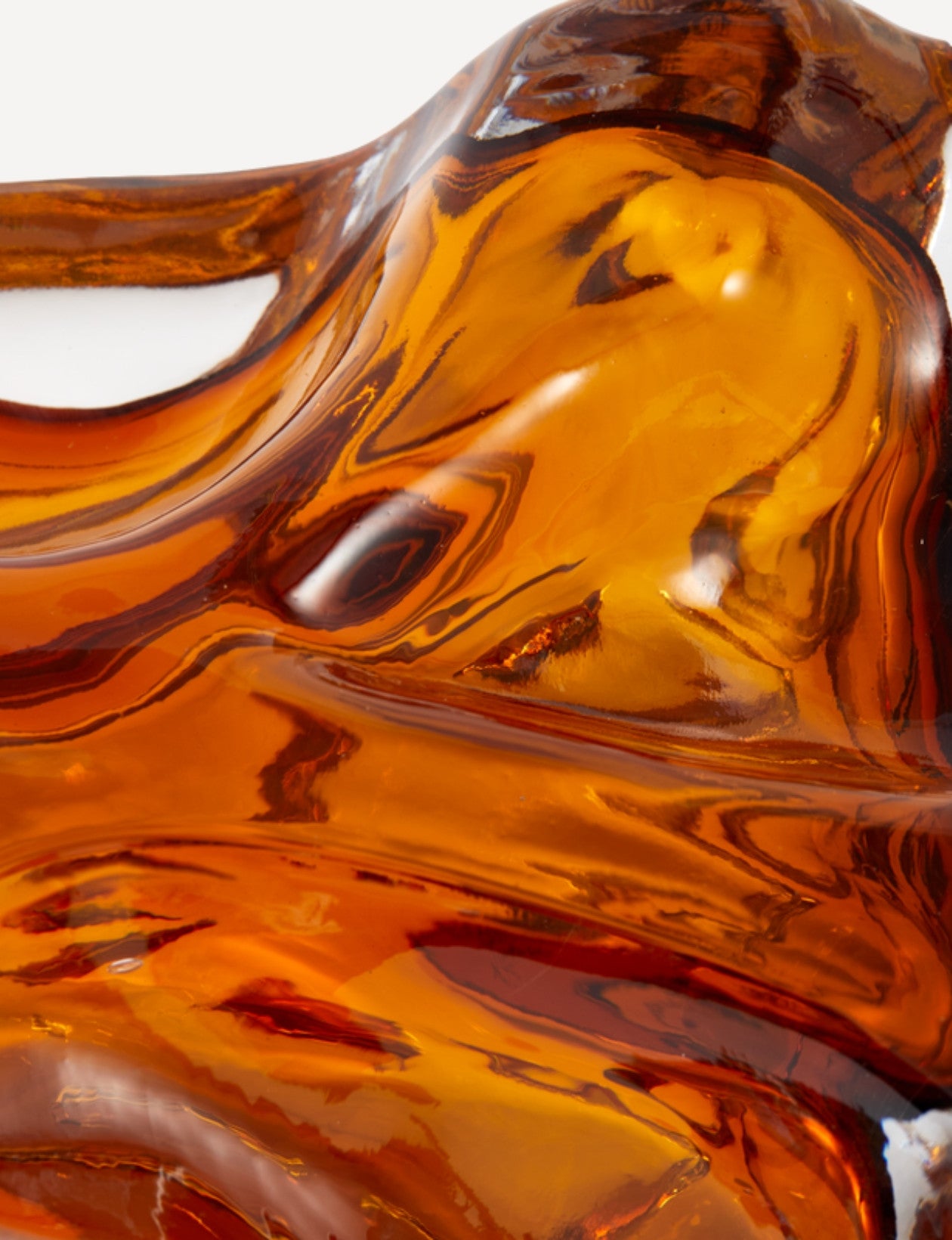Vase en verre, Ice