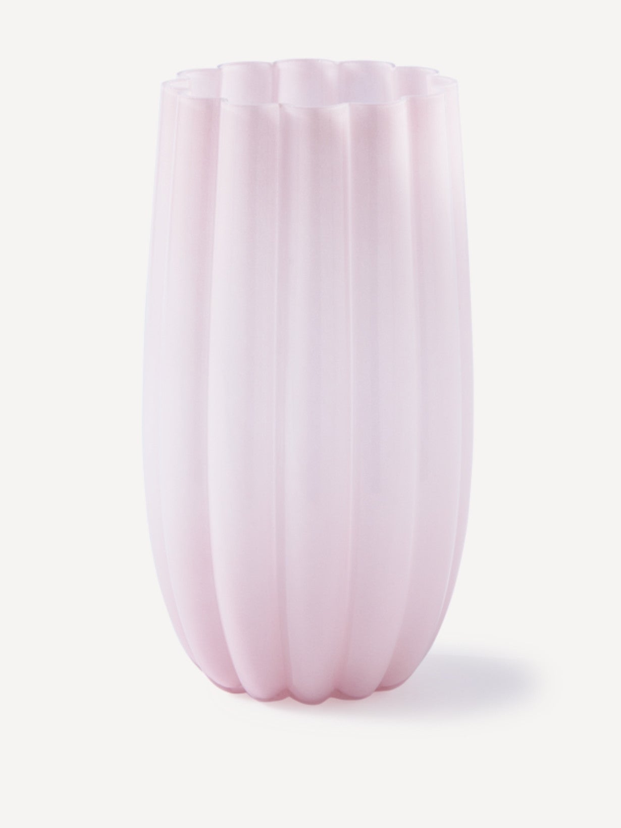 Vase en verre, Melon - L