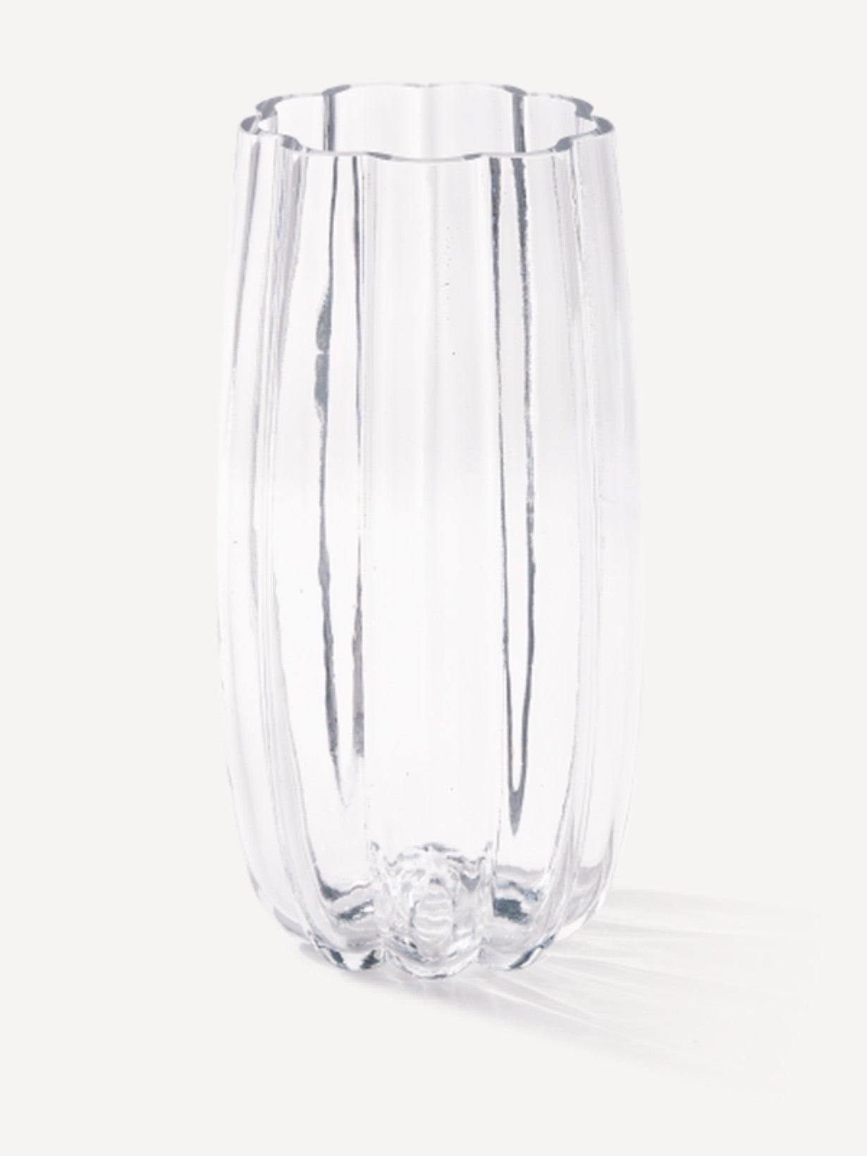 Vase en verre, Melon - M