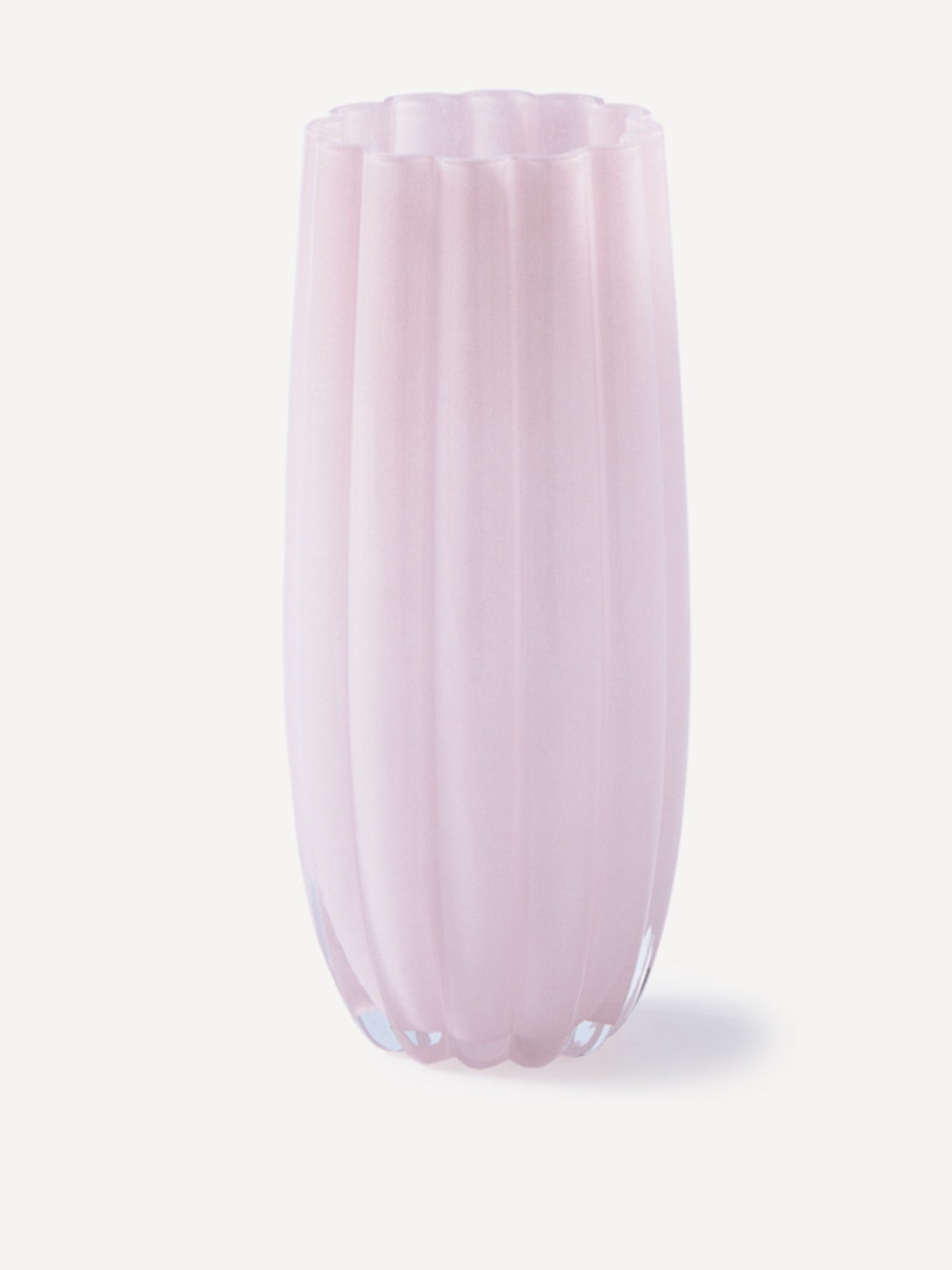 Vase en verre, Melon - M