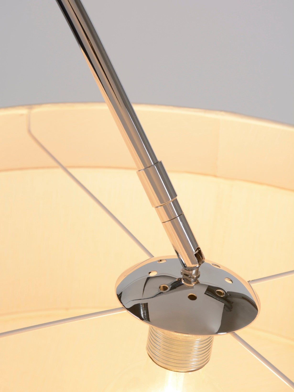 Lampadaire en tissu bouclette, Cosiness