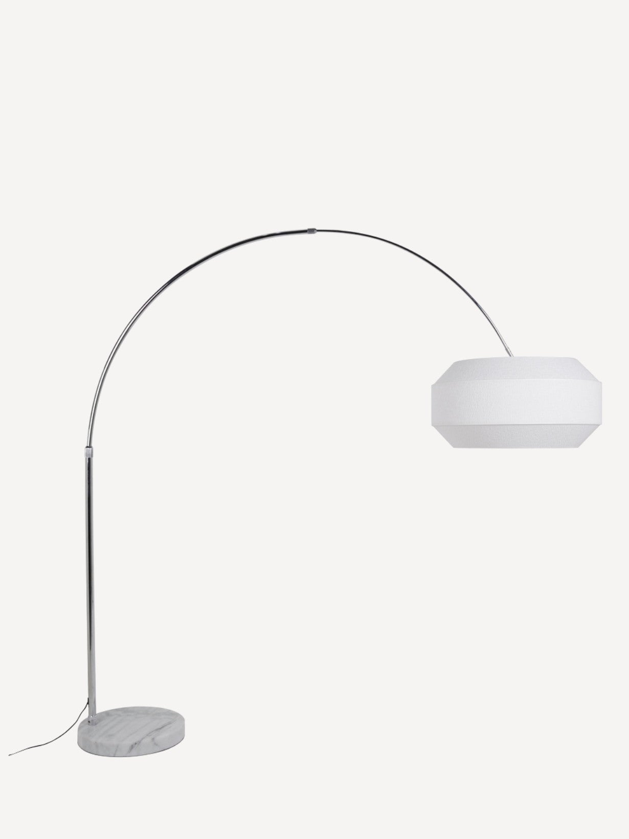 Lampadaire en tissu bouclette, Cosiness