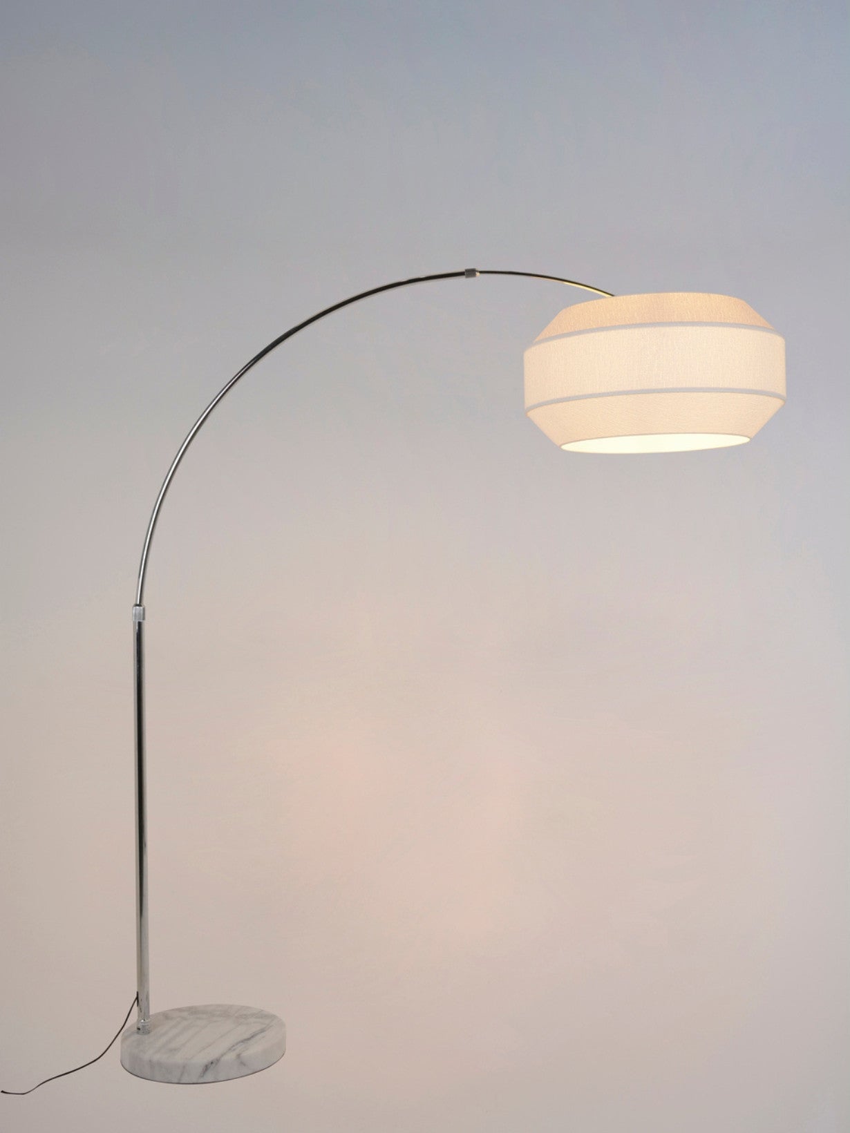 Lampadaire en tissu bouclette, Cosiness