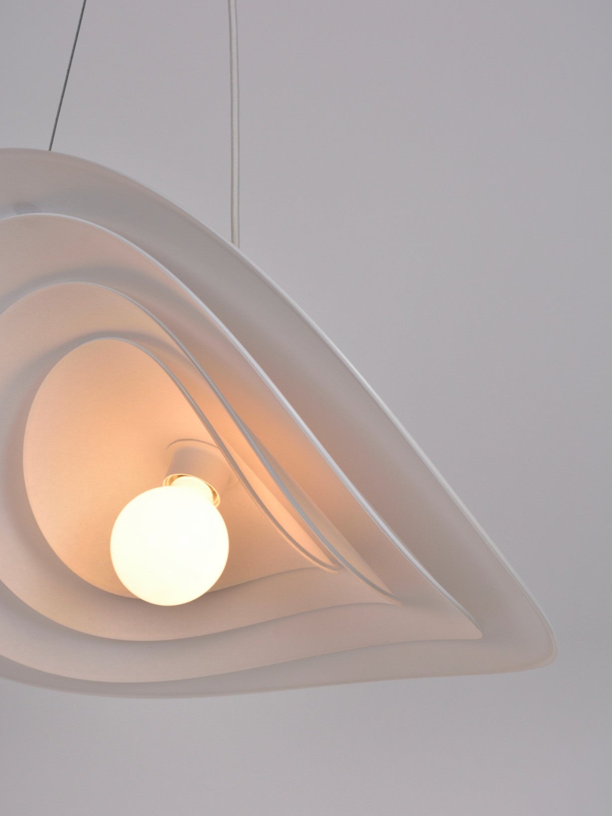 Suspension en papier murano, Selenitis D56