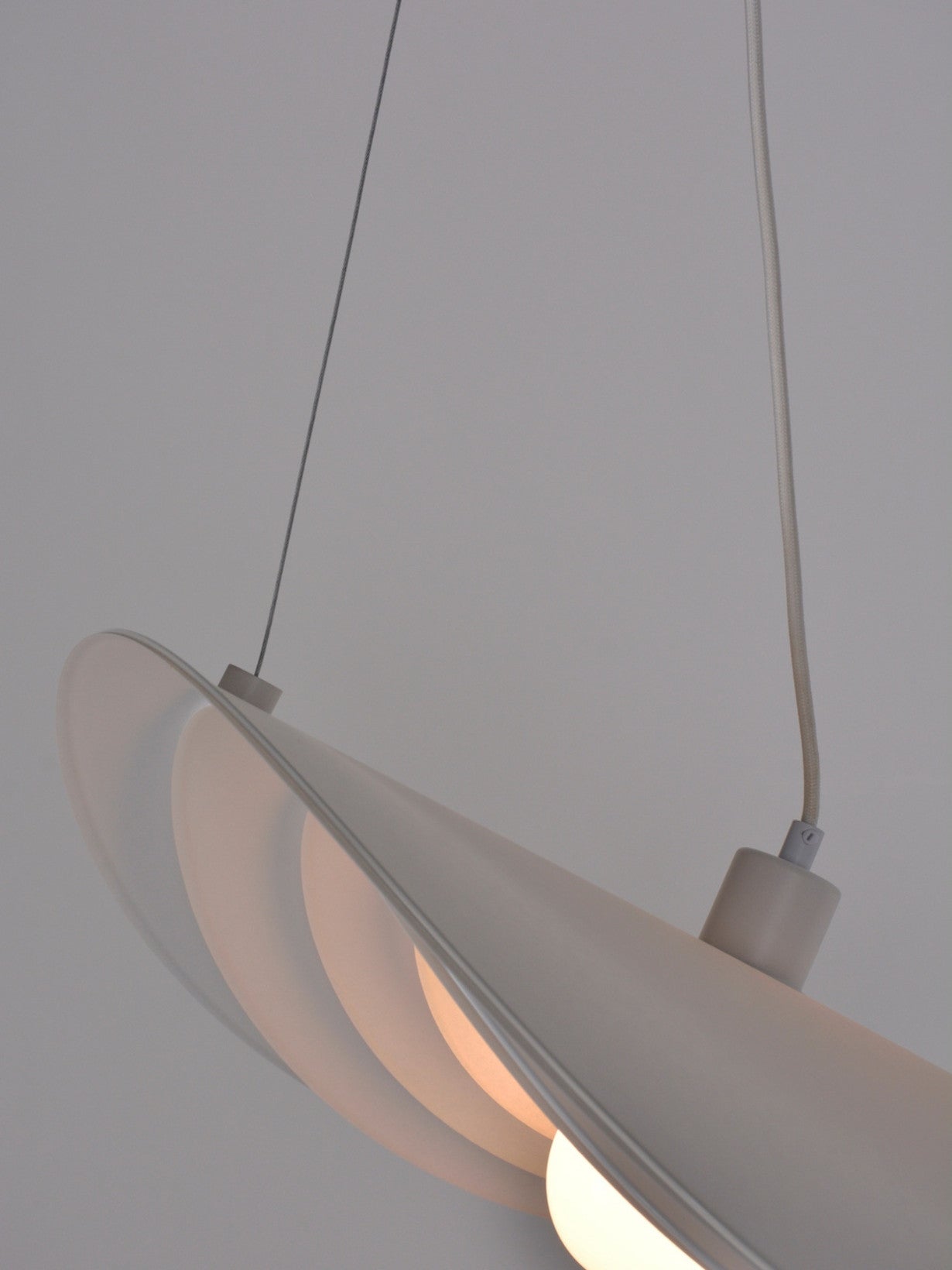 Suspension en papier murano, Selenitis D56