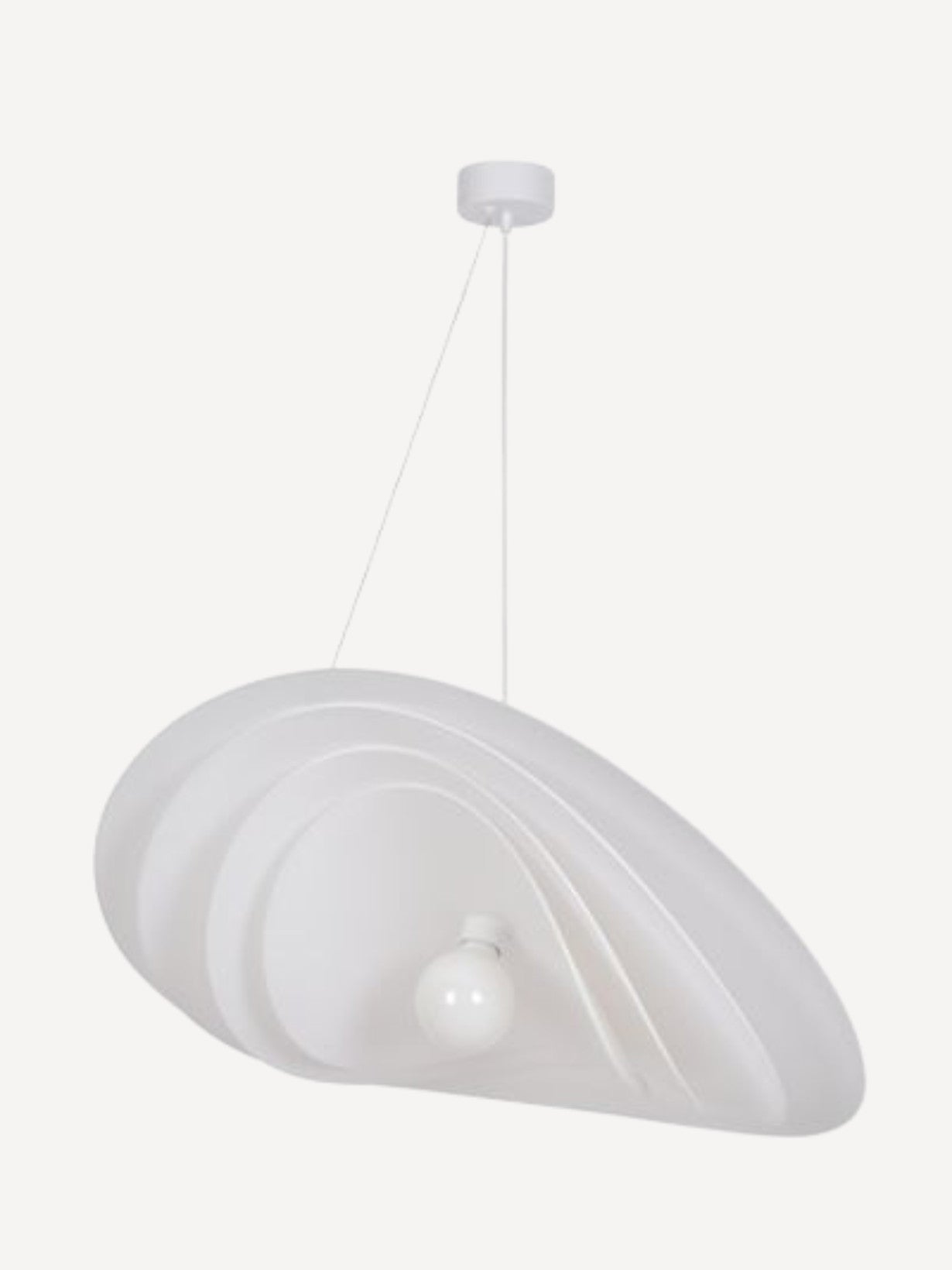 Suspension en papier murano, Selenitis D78