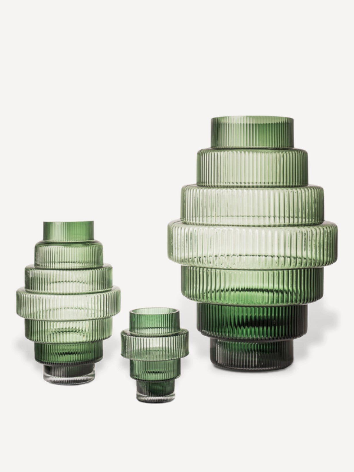Vase en verre, Steps S