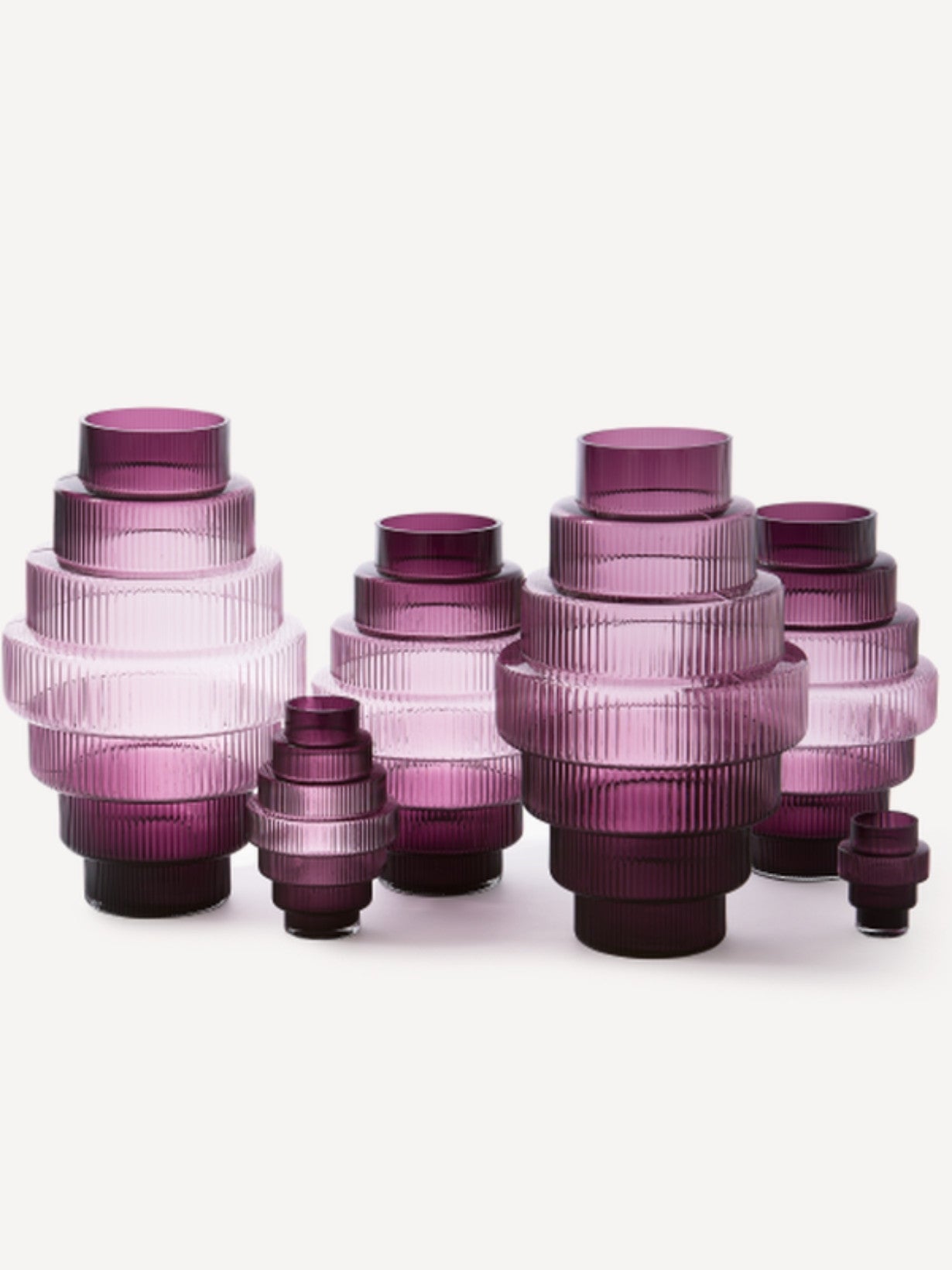 Vase en verre, Steps XXL