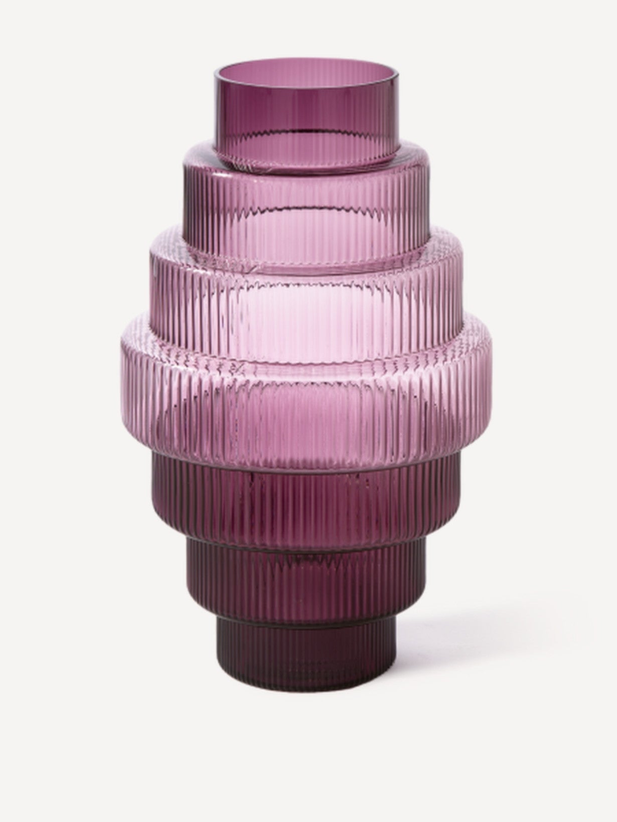 Vase en verre, Steps XXL
