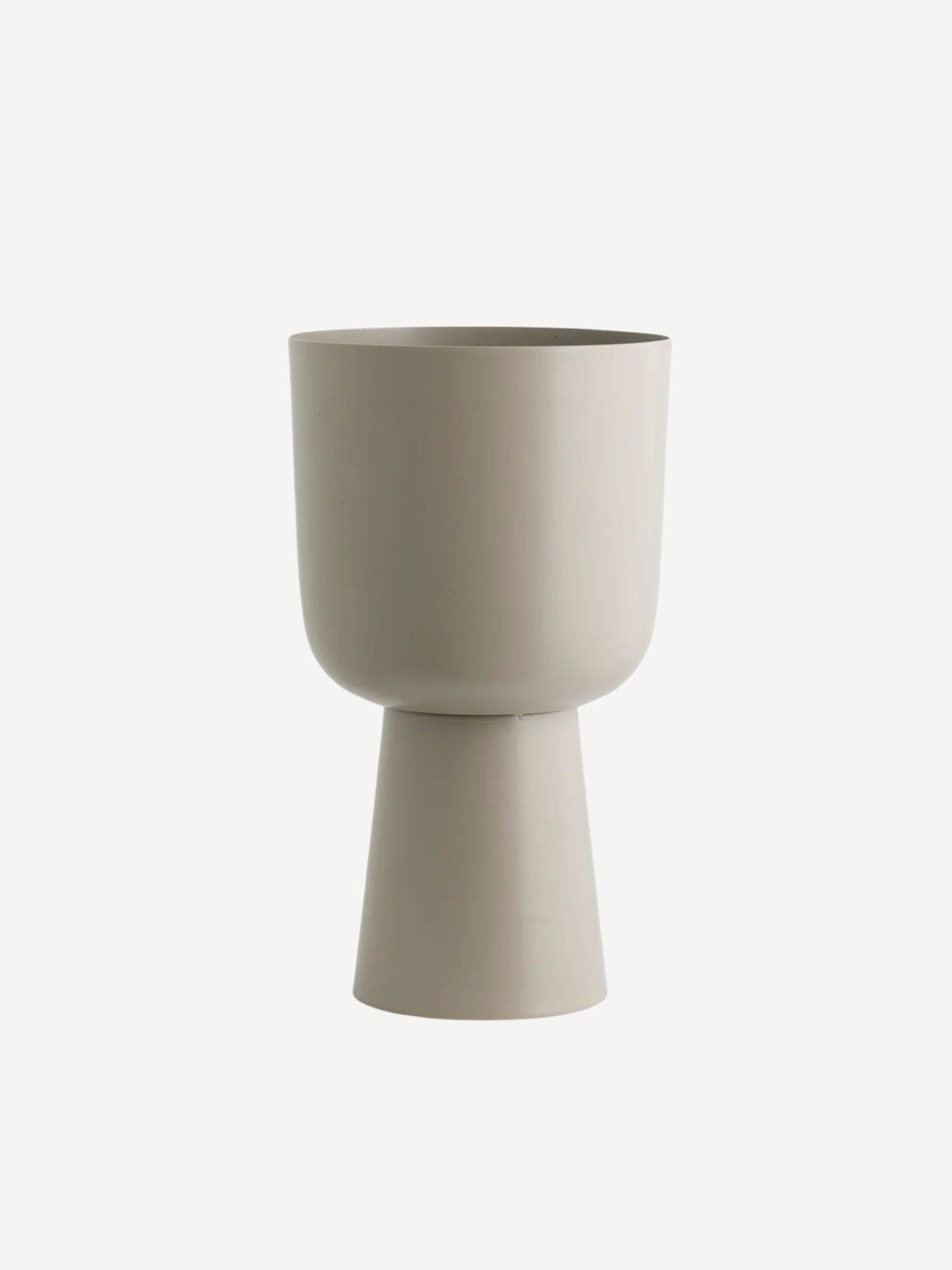Jardinière en aluminium, Galoa L