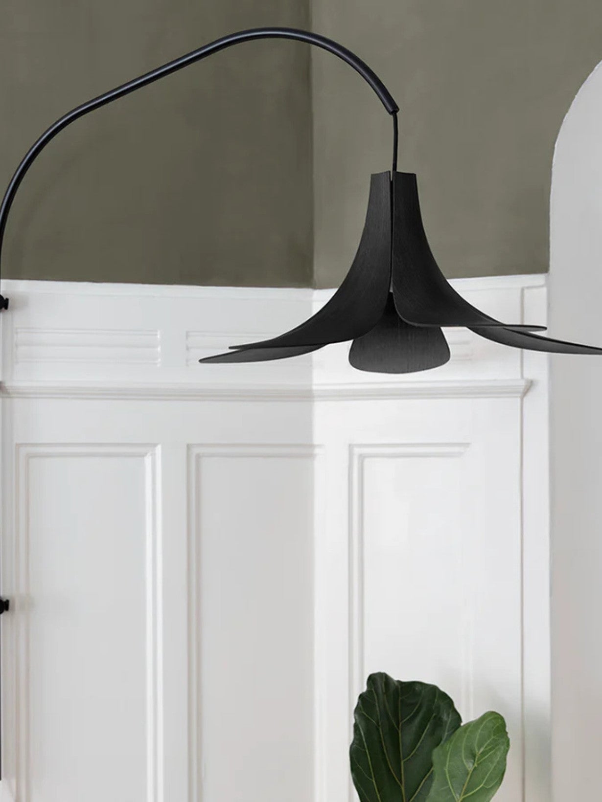 Support d'applique murale en acier, Willow