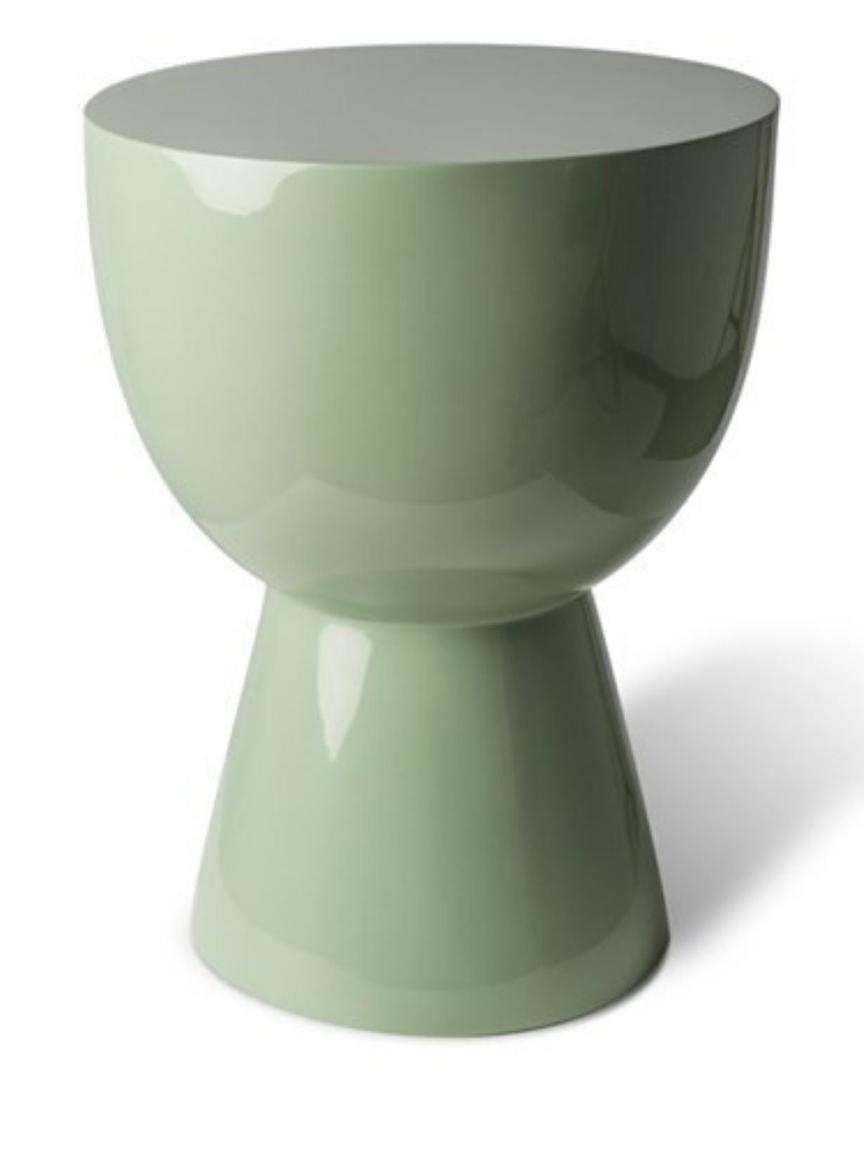 Tabouret laqué beige, Tip Tap