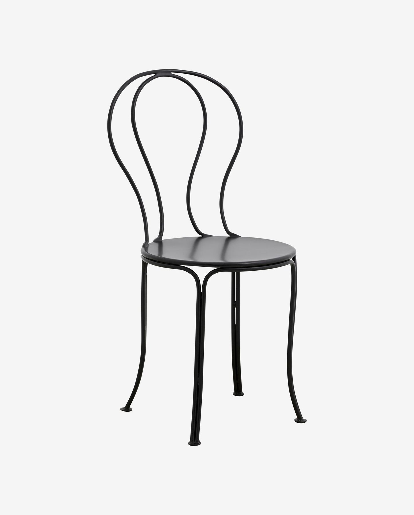 Chaise de jardin OLIVO, en fer noir