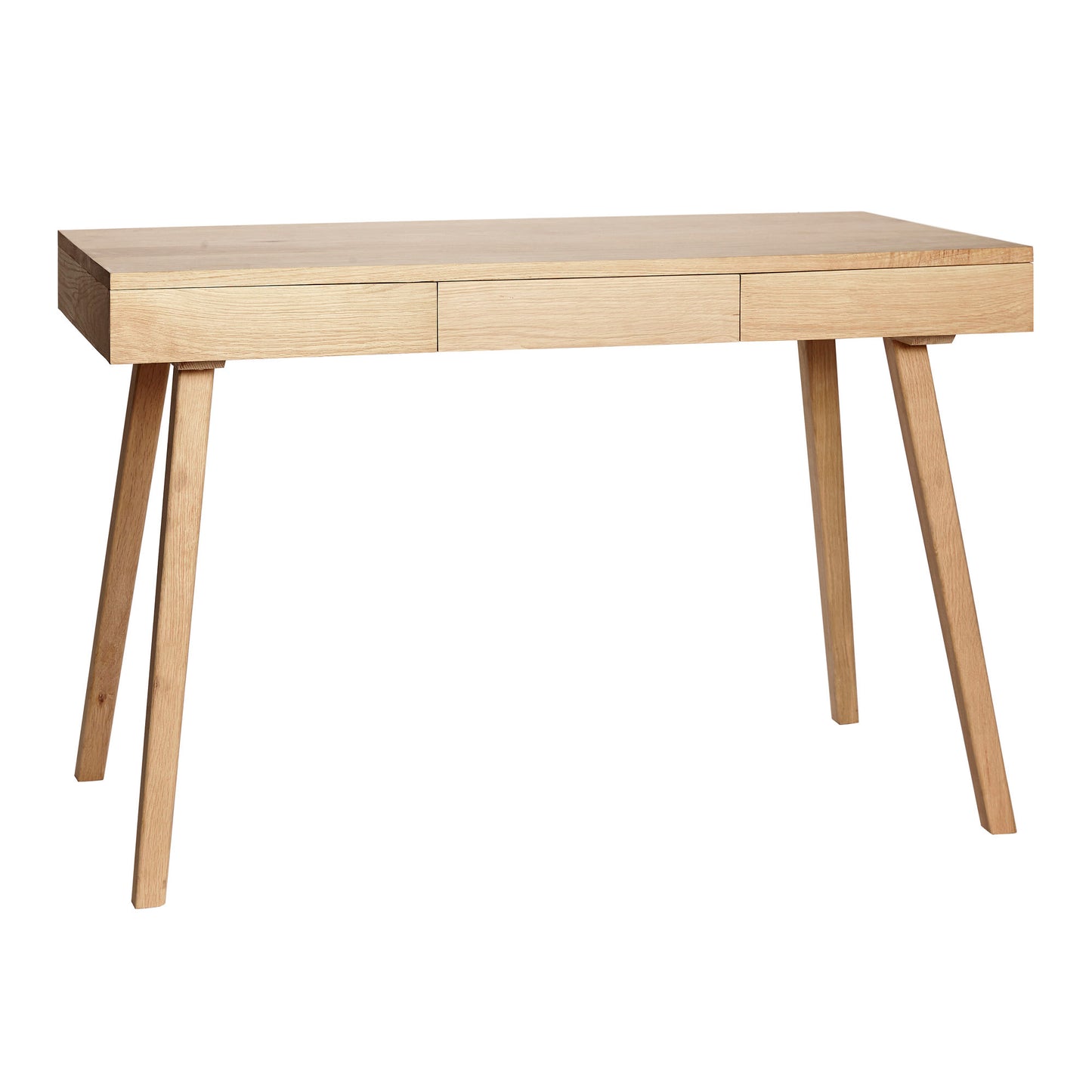 Bureau Tripple, en bois de chêne Naturel