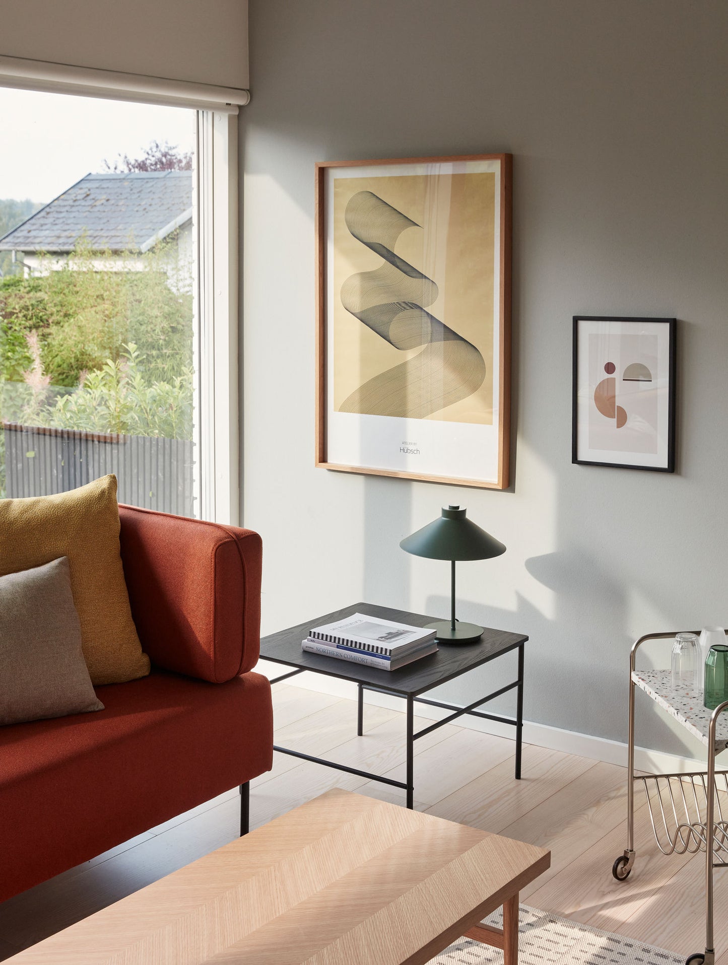 Table basse Norm, Noir