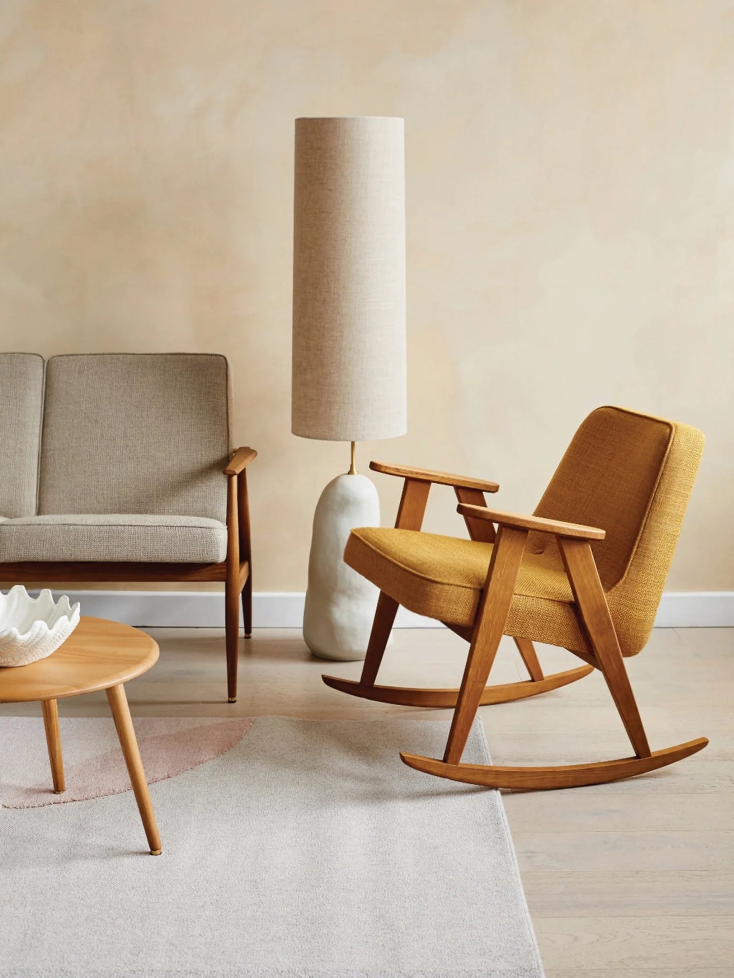 366 Rocking Chair in Velvet Mint