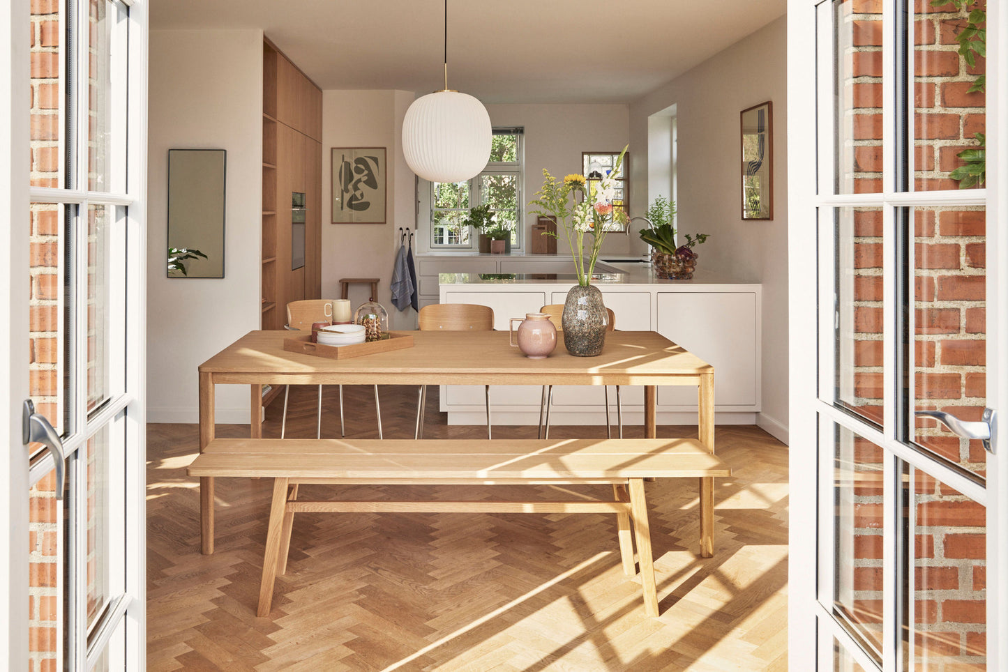 Hübsch Serene Suspension Ø42 Blanc