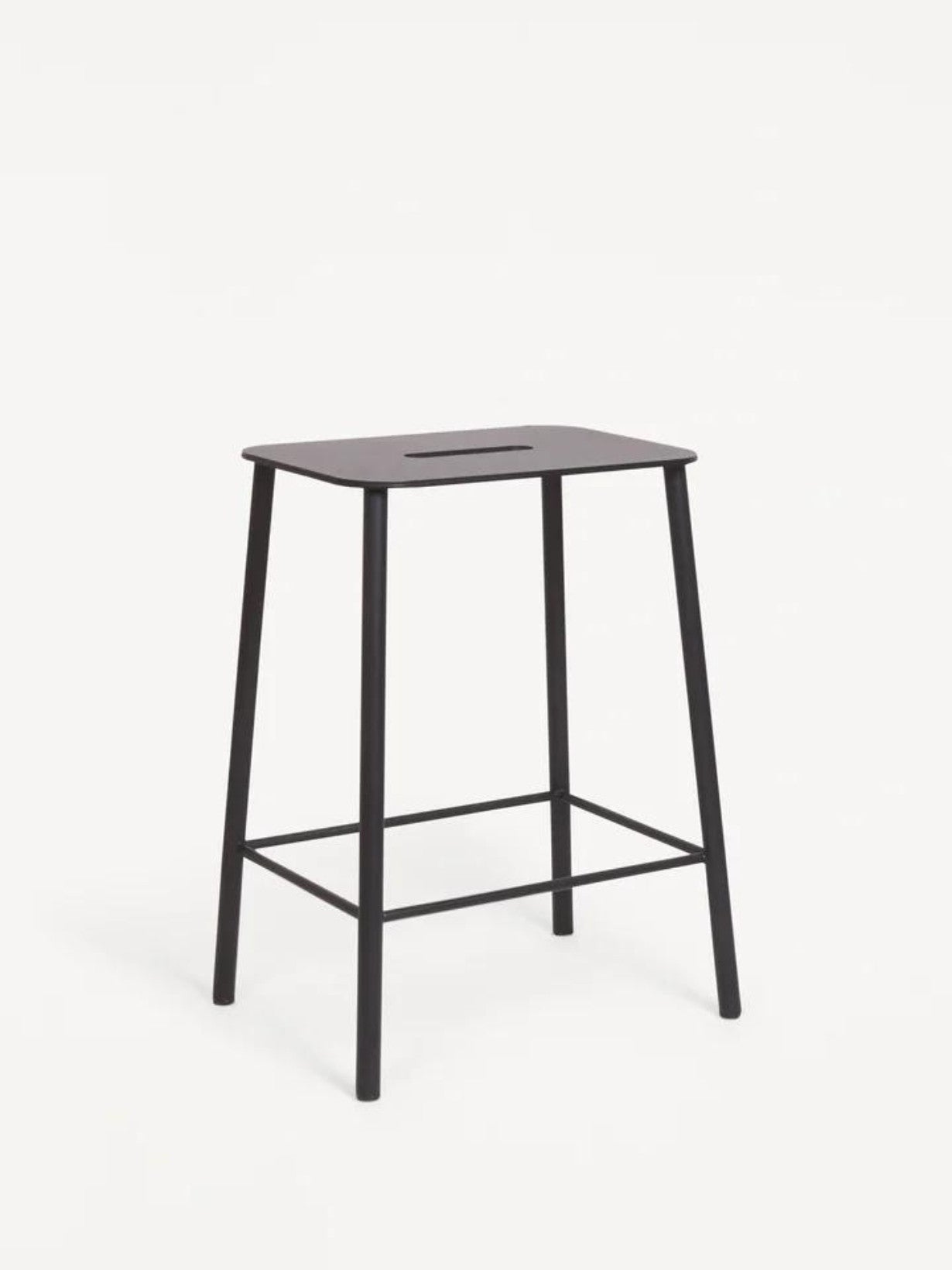 Tabouret noir Mono, Adam