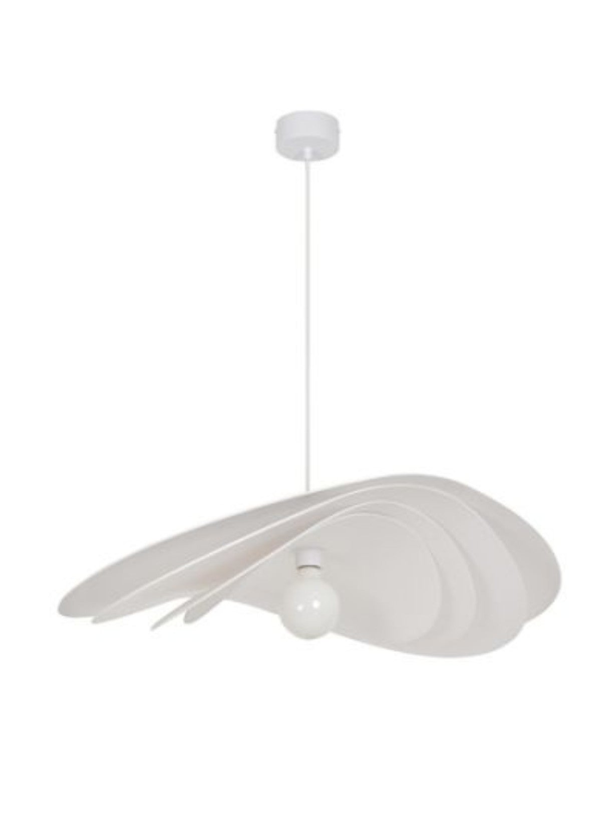 Suspension en lin naturel, Selenitis D78
