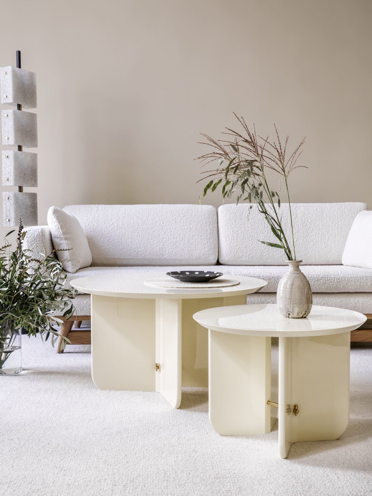Canapé en tissu ou en velours, 210