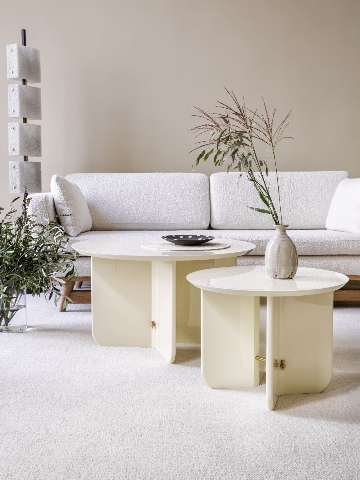 Canapé en tissu ou en velours, 210
