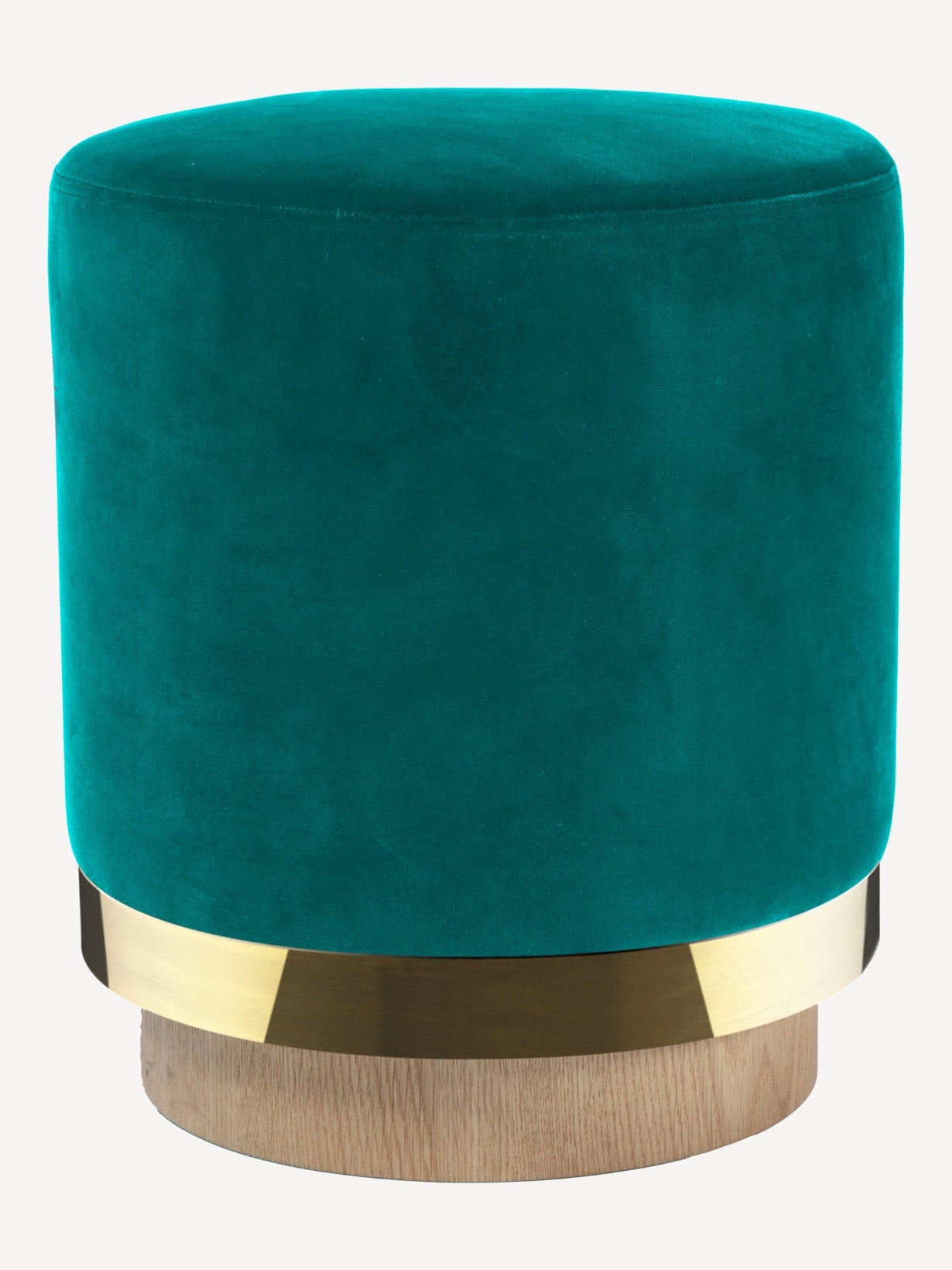 Pouf en velours ou en tissu, Stool