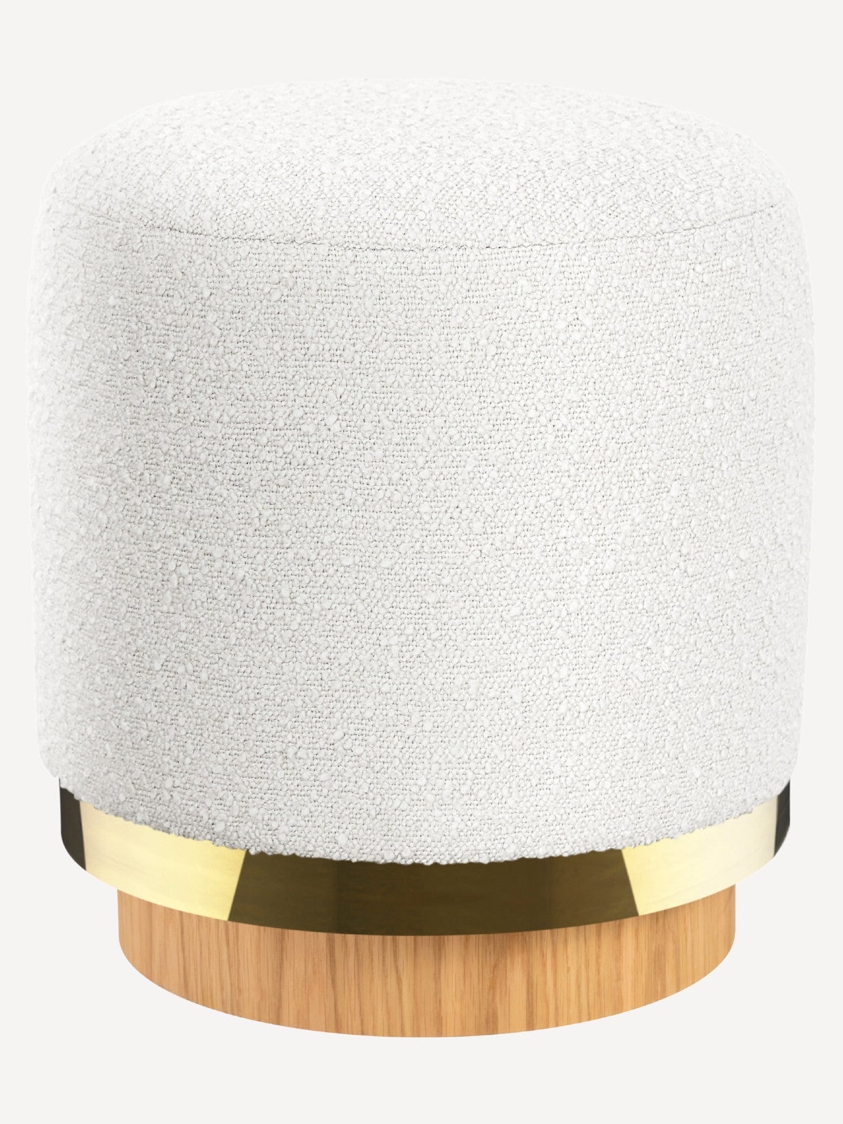 Pouf en velours ou en tissu, Stool