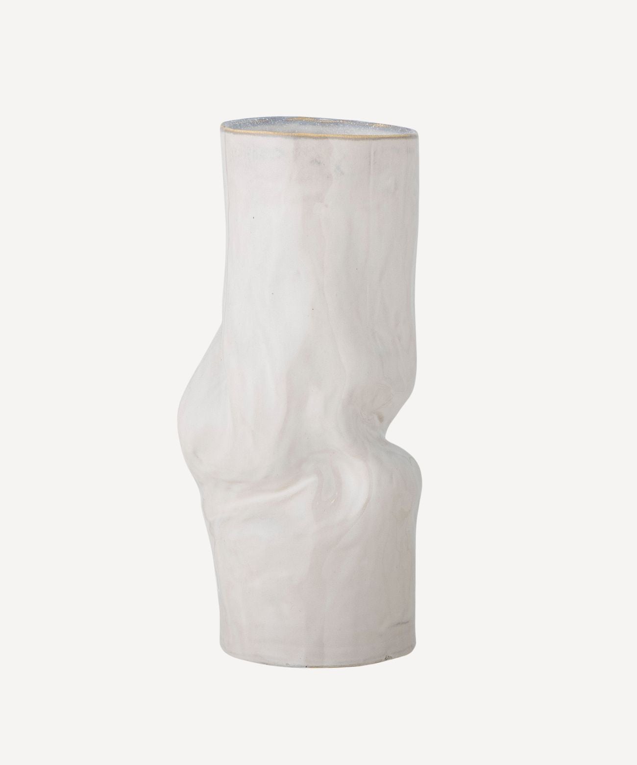 Vase Araba Blanc en Grès