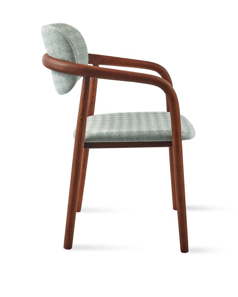 Chaise Henry Squared Vert Clair