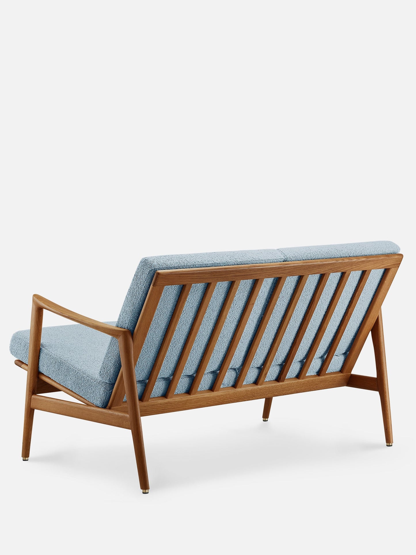 Stefan 2-Seater in Boucle Blue