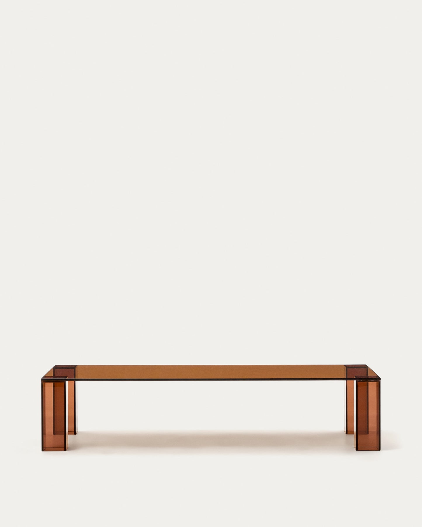 Table basse Adularia en verre trempé