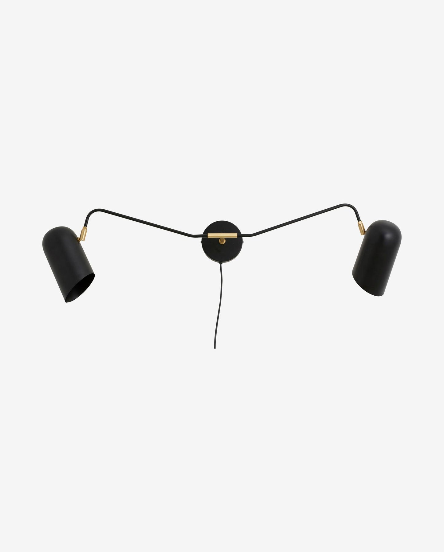 Nordal ERIS applique murale, 2 bras - noir