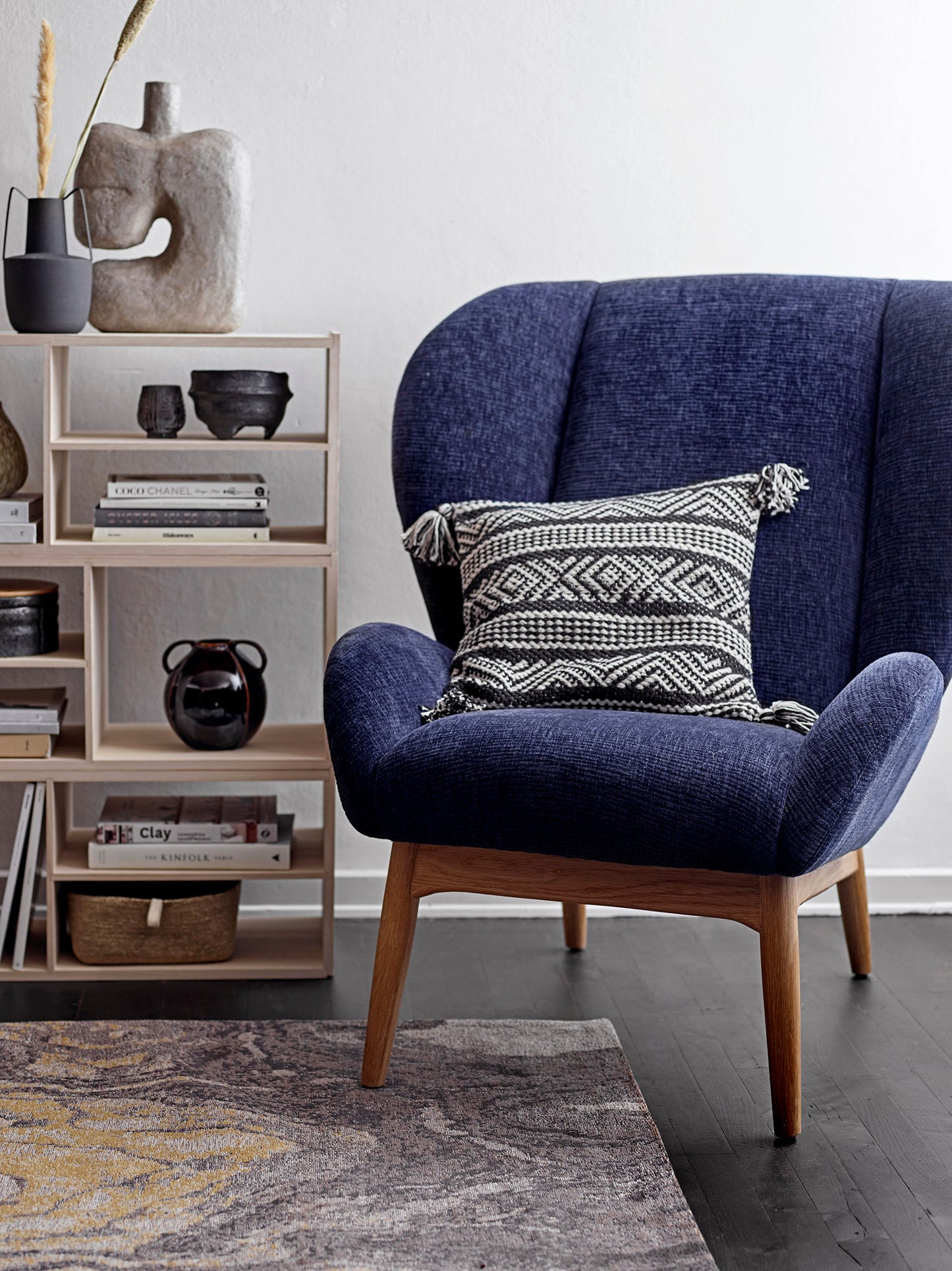 Chaise de salon Bleu, Eave