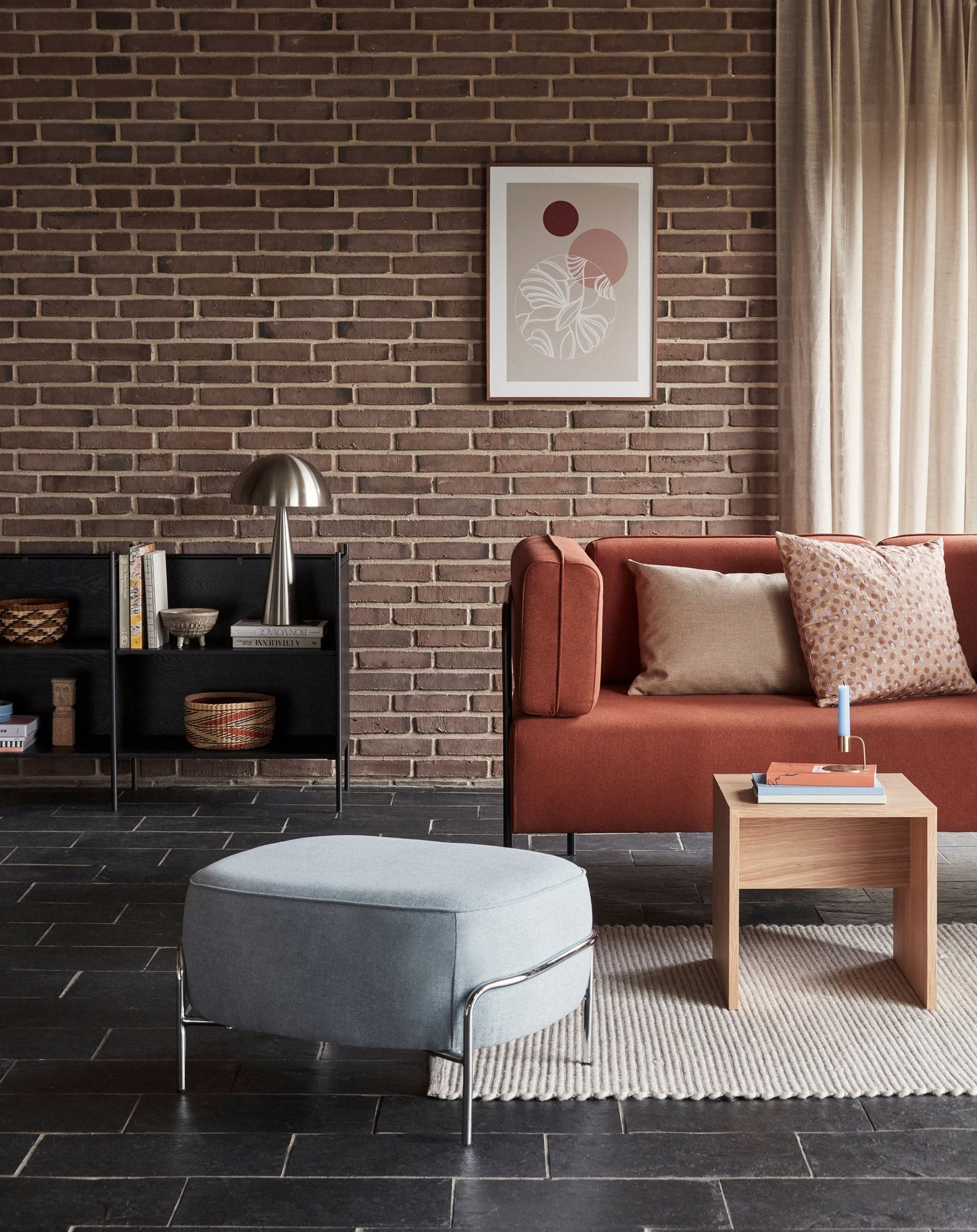 Lampe de table Mush Nickel