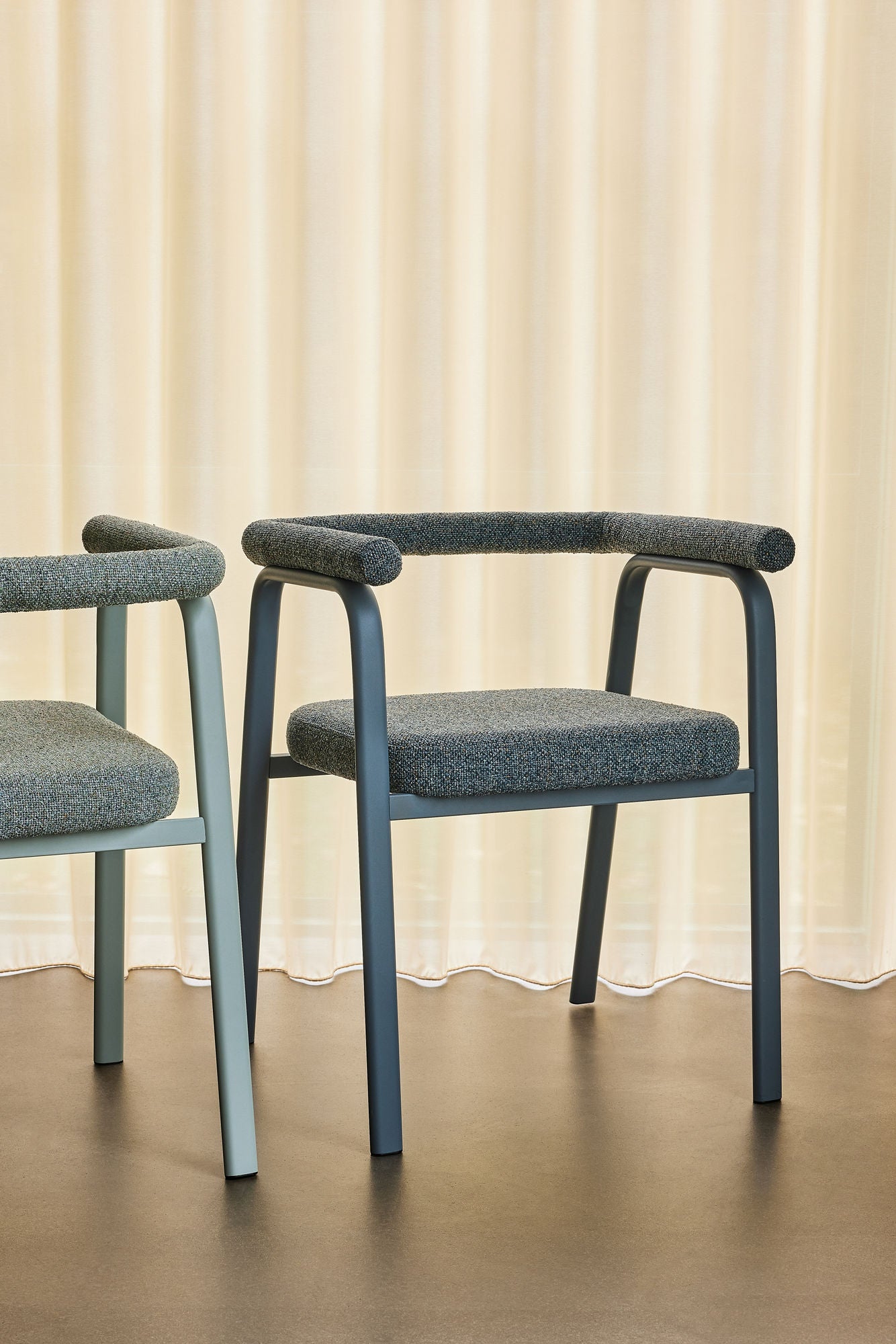 Chaises de salle à manger Gris, Ecto