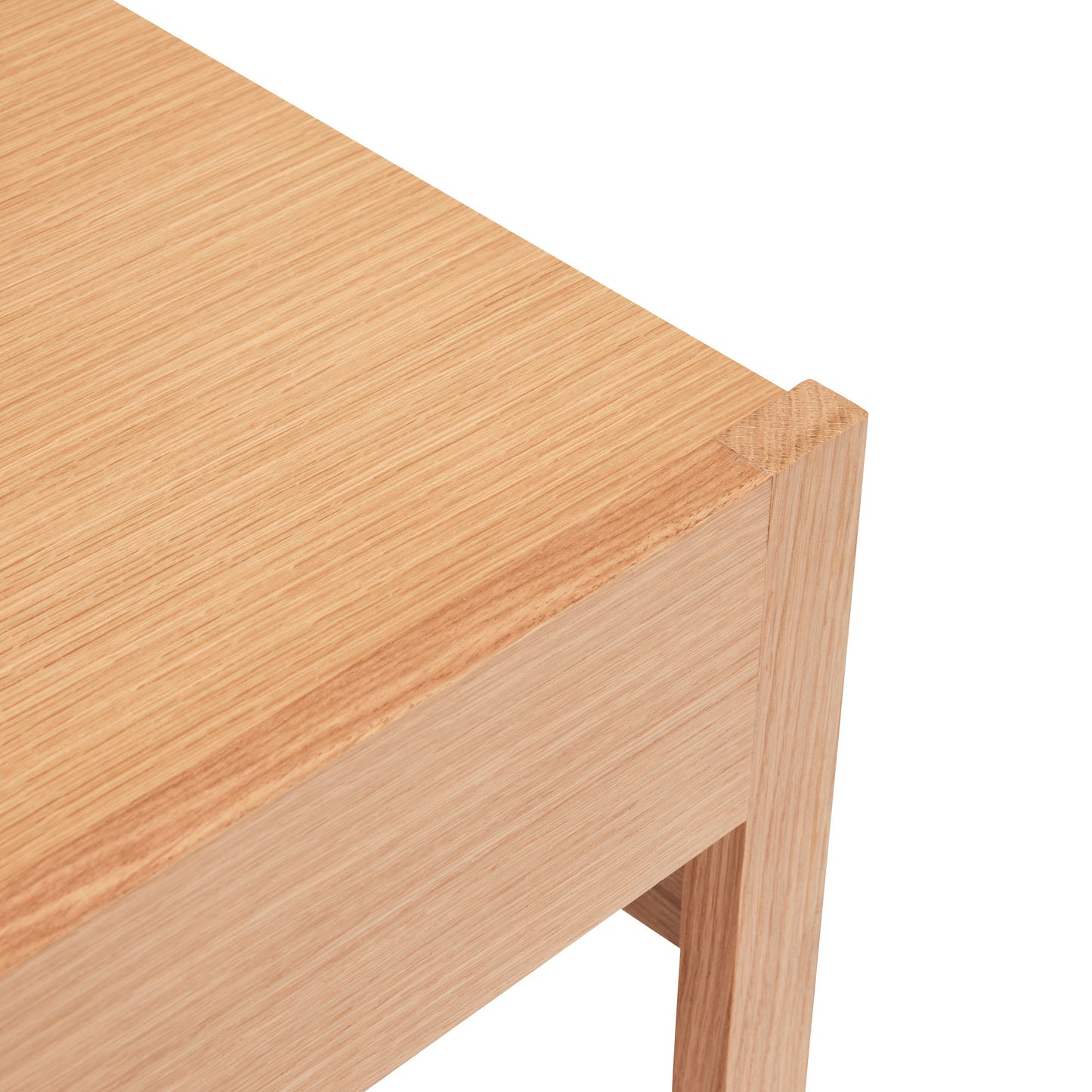 Table d'appoint Format, en Bois de Chêne Naturel