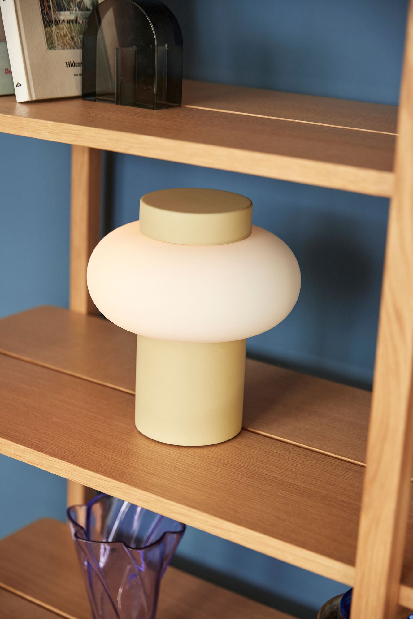 Etagère Mason tablette double en bois de chêne
