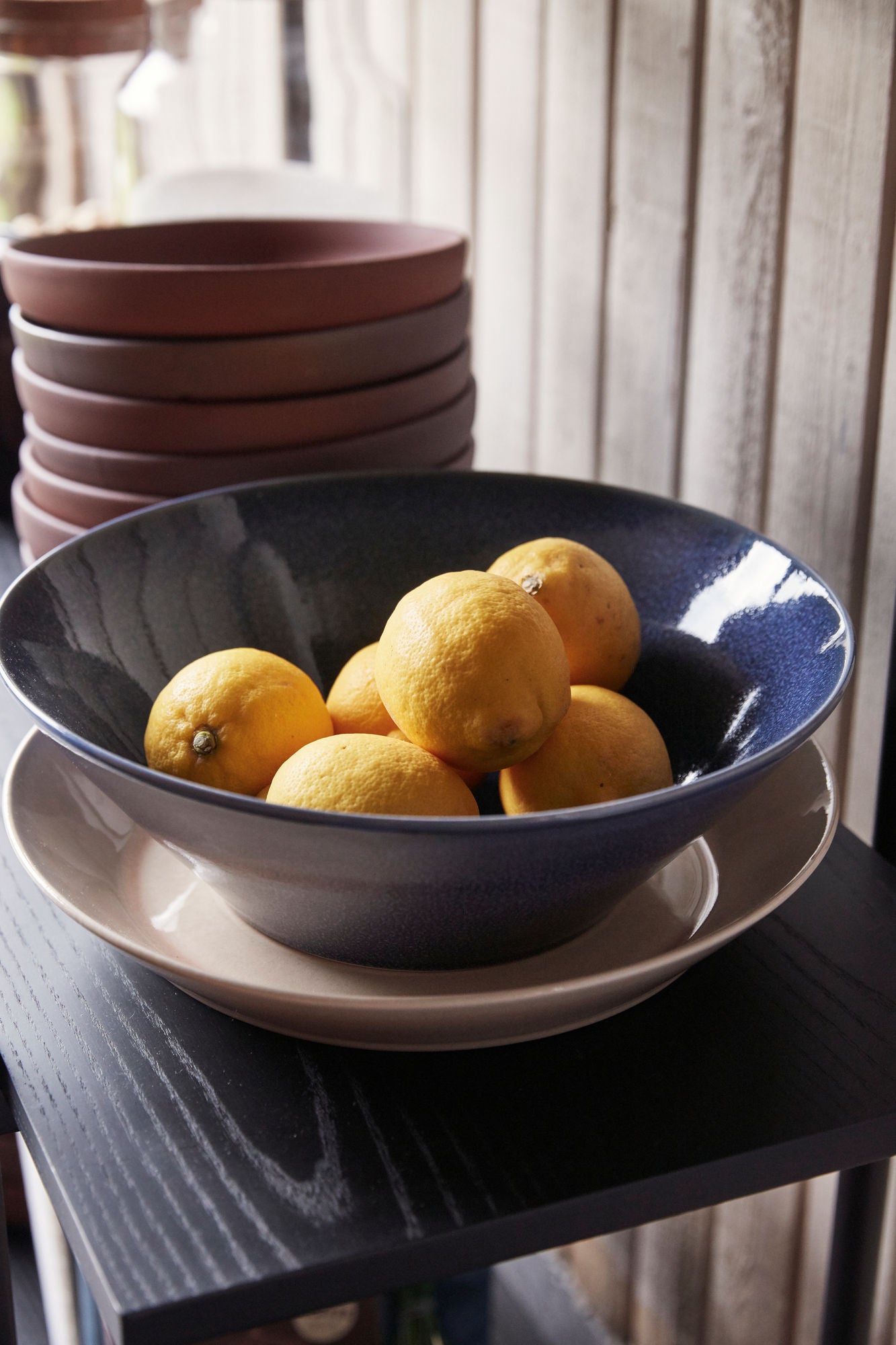Hübsch Norm Étagère Single Large Noir