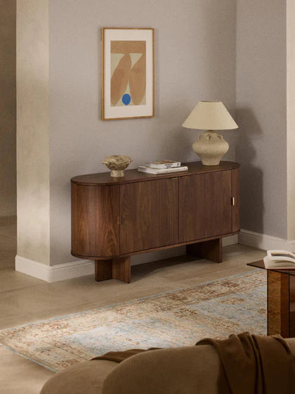 Enfilade en bois avec coins arrondis Zumi | Westwing