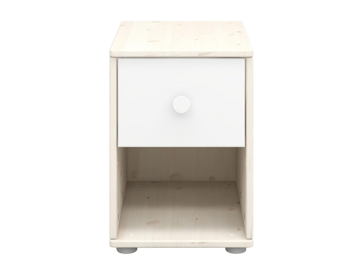 Table de nuit avec tiroir, collection Classique