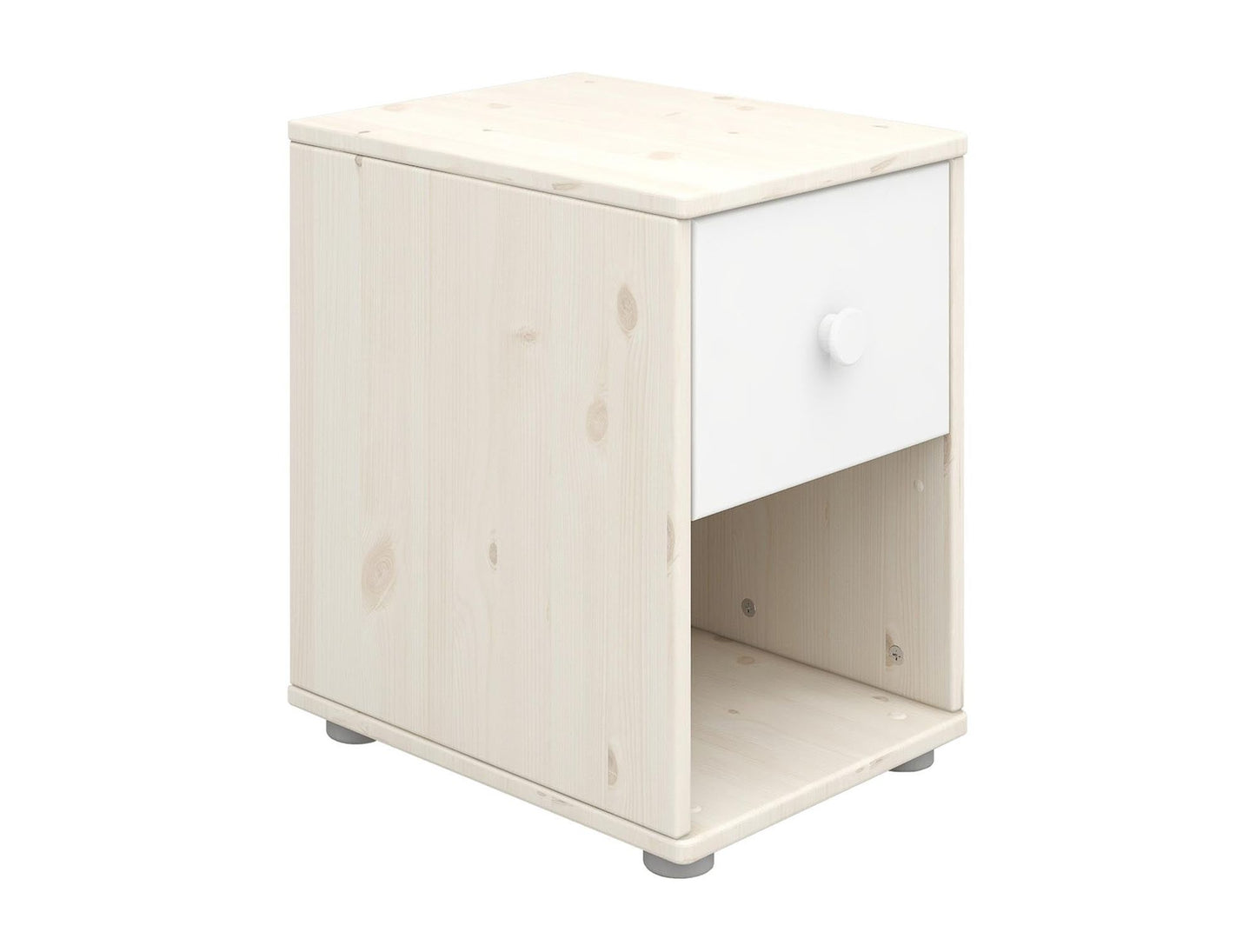 Table de nuit avec tiroir, collection Classique