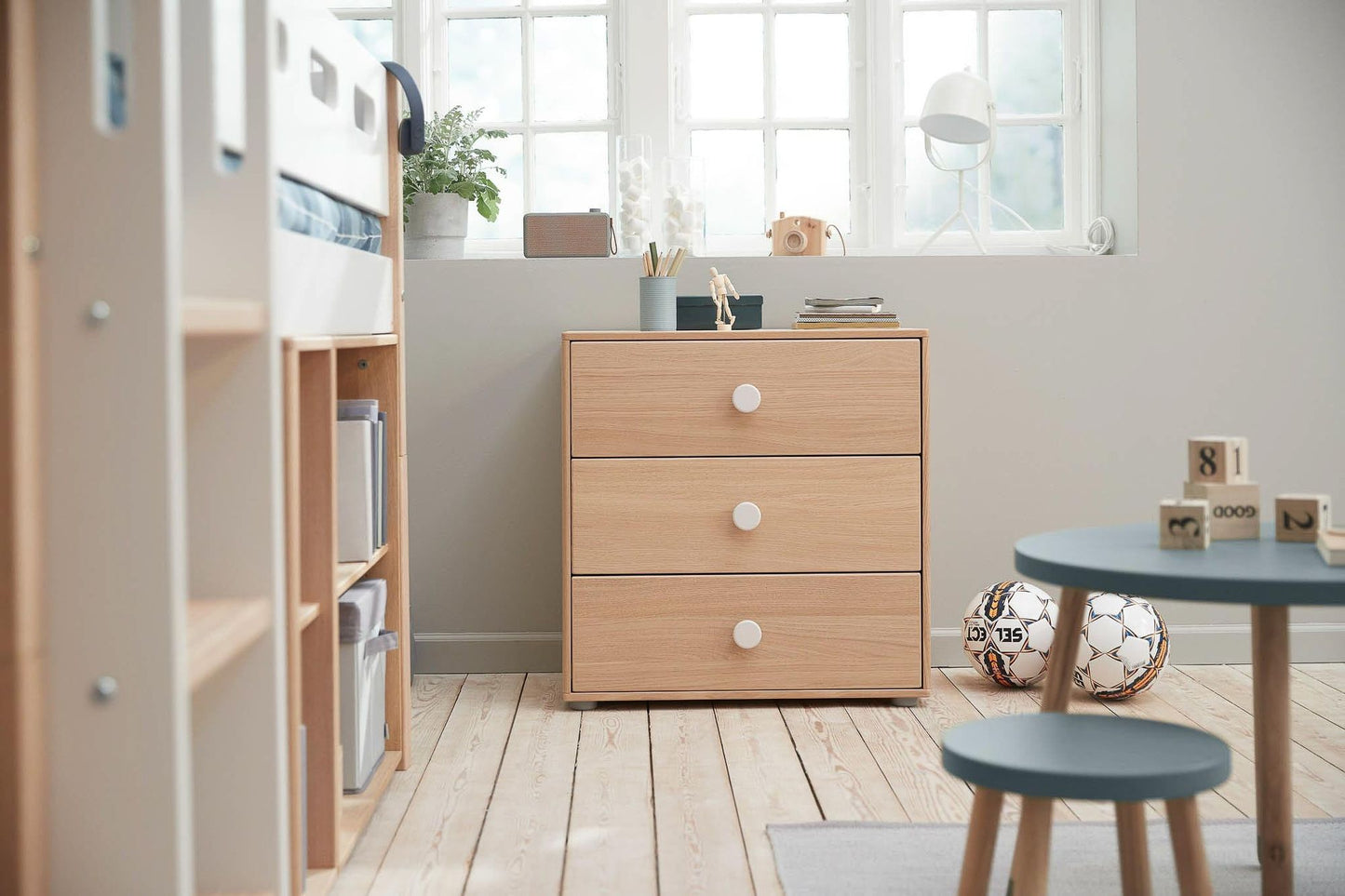 Commode 3 tiroirs, Nor