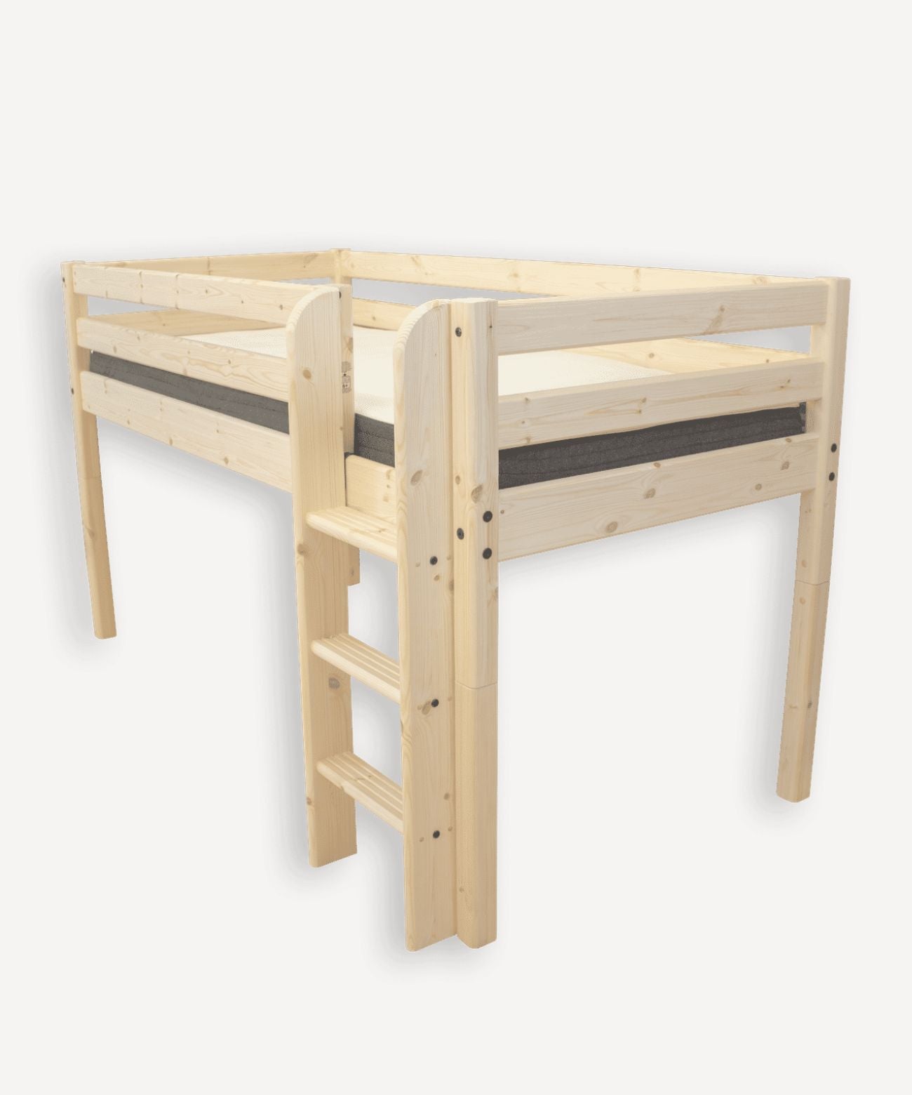 Lit enfant mi-hauteur Classic Raw FR51