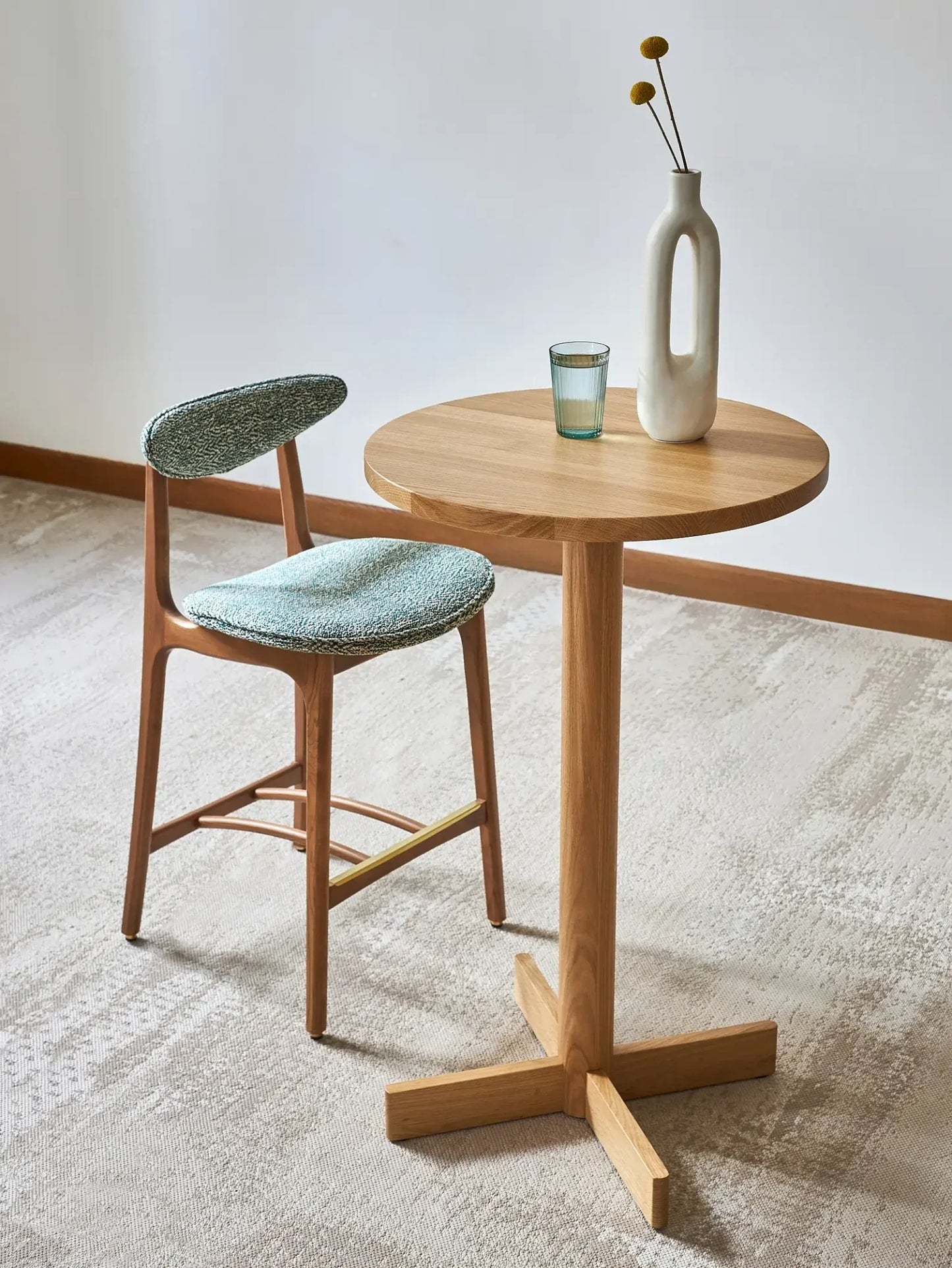 200-190 Bar Stool S/65 in Velvet Bottle Green
