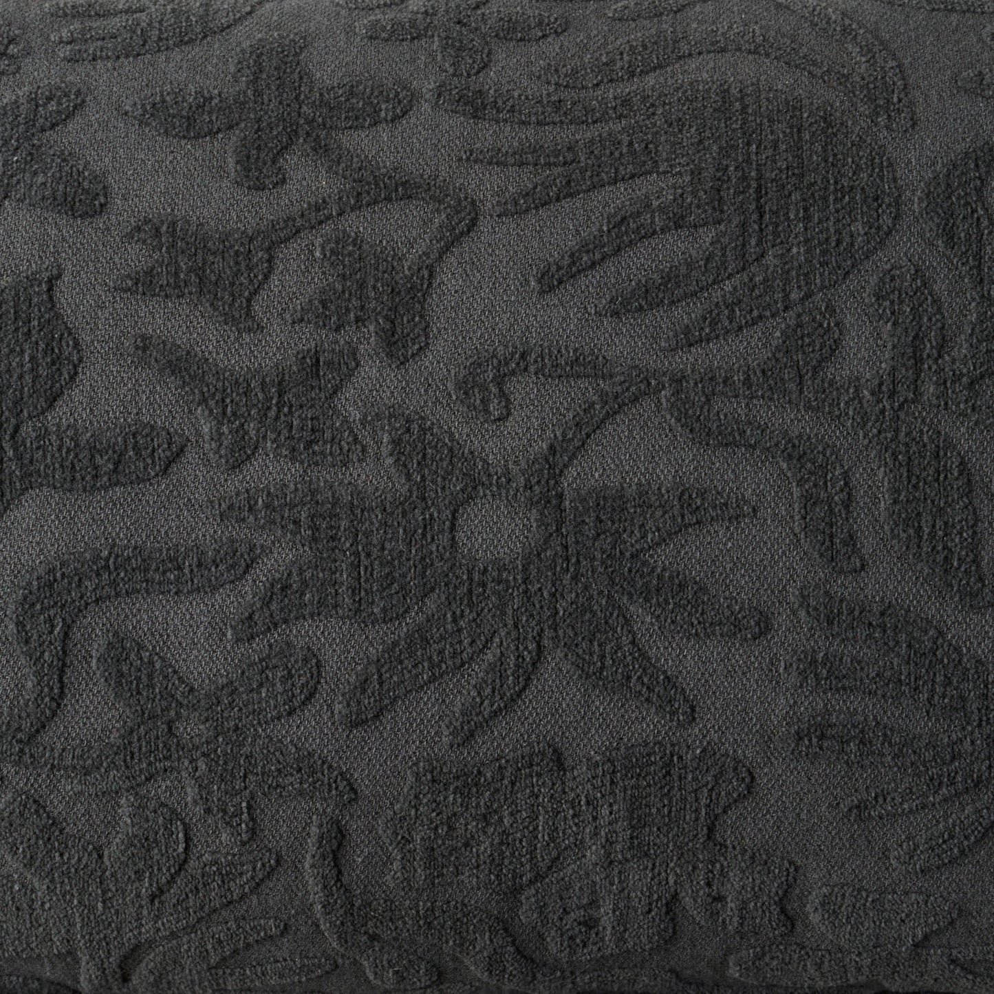 Housse de coussin CORINNA gris anthracite
