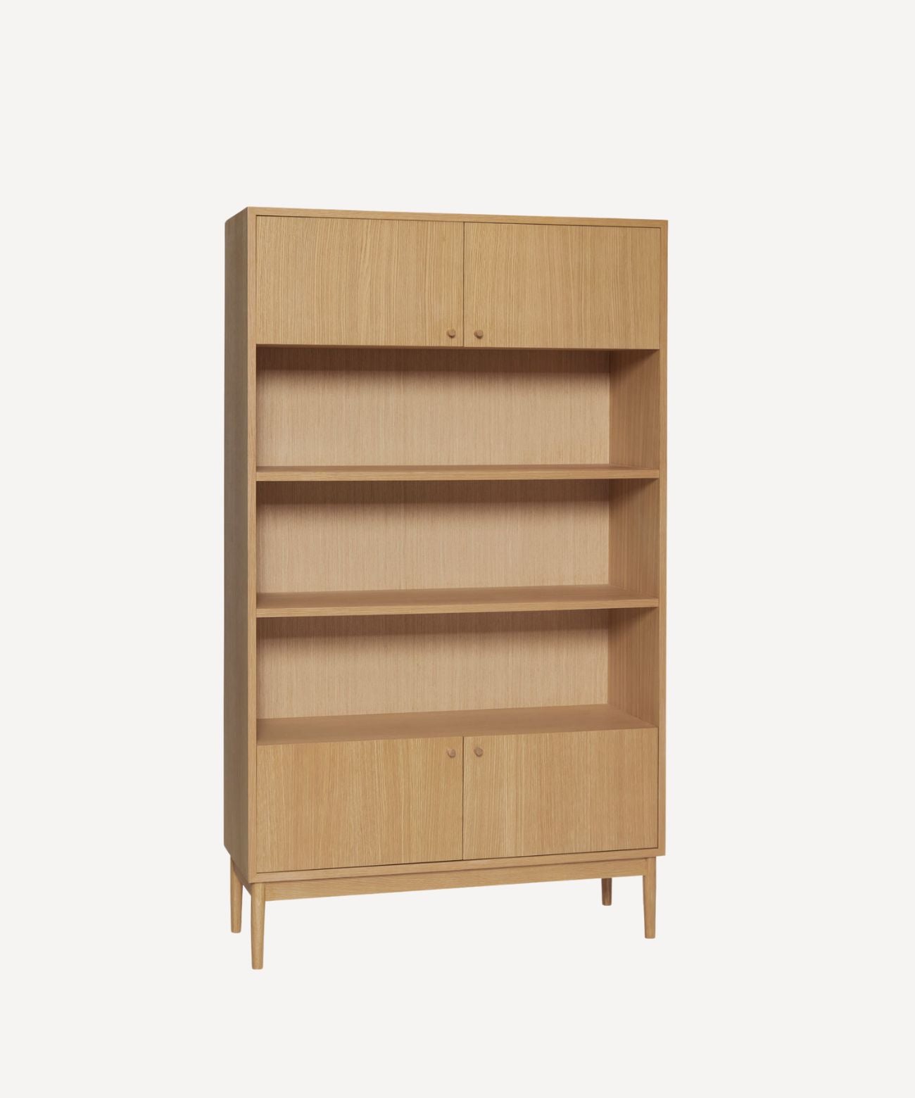 Etagère en placage de chêne naturel